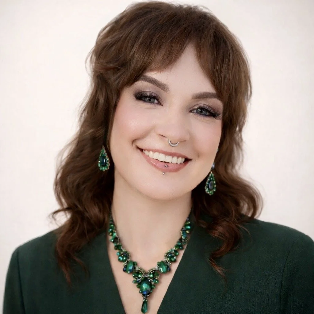 Quinn Richards Smiling In Her Employee Photo
