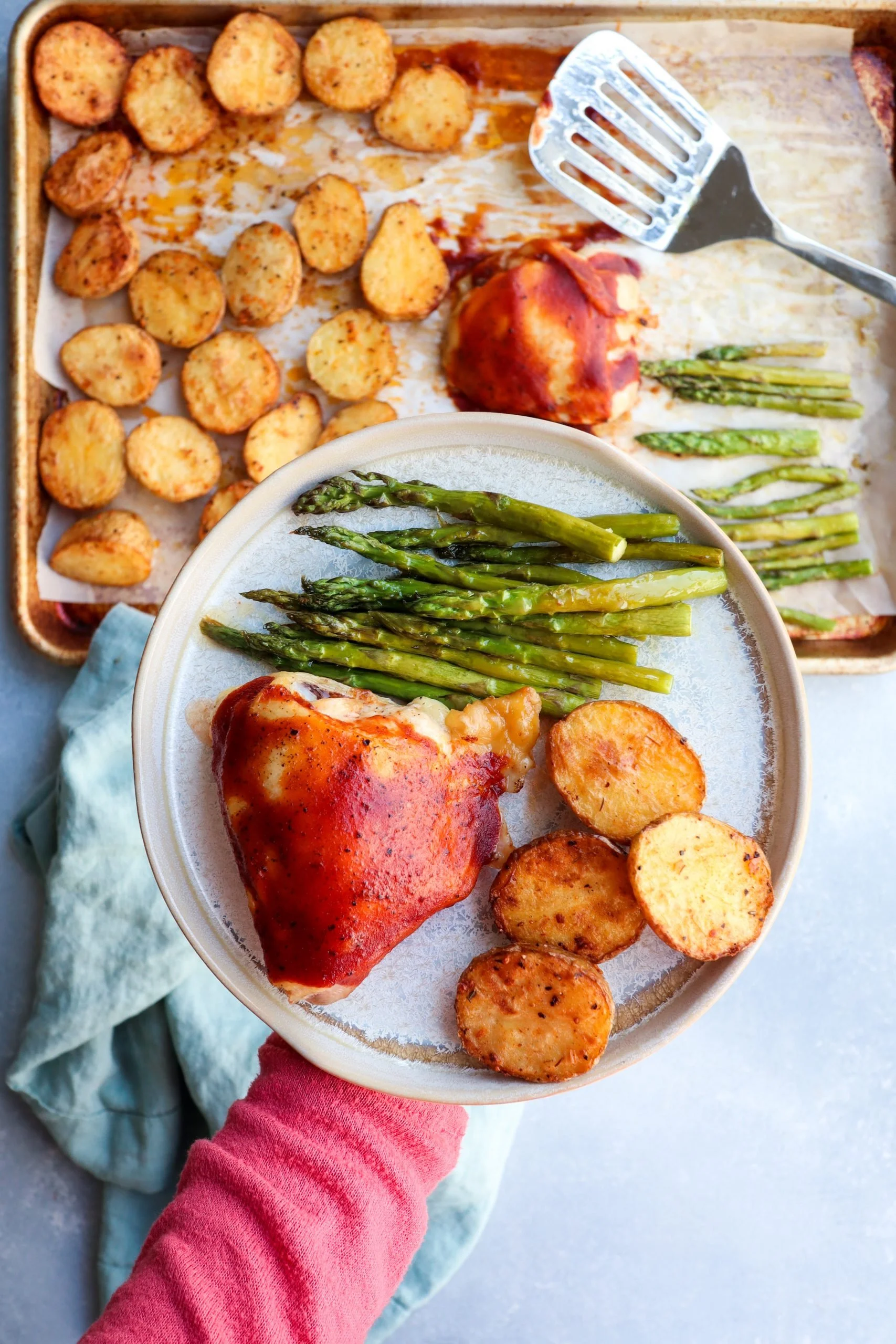 Sheet Pan Barbecue Chicken