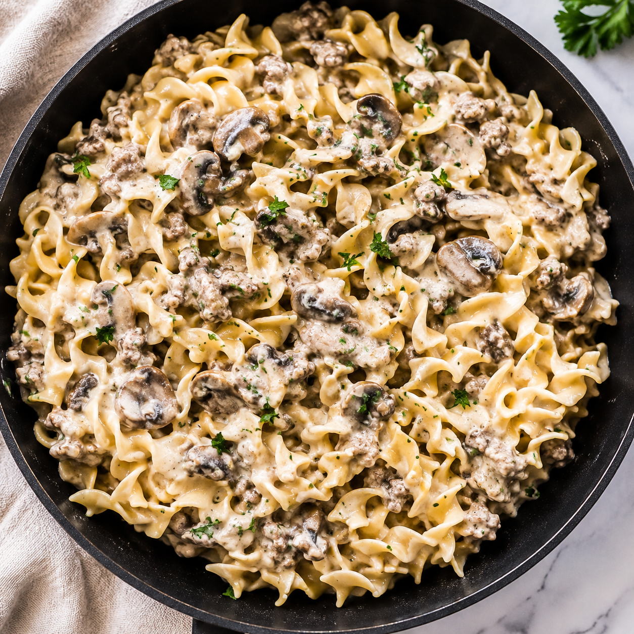 Beef Stroganoff 