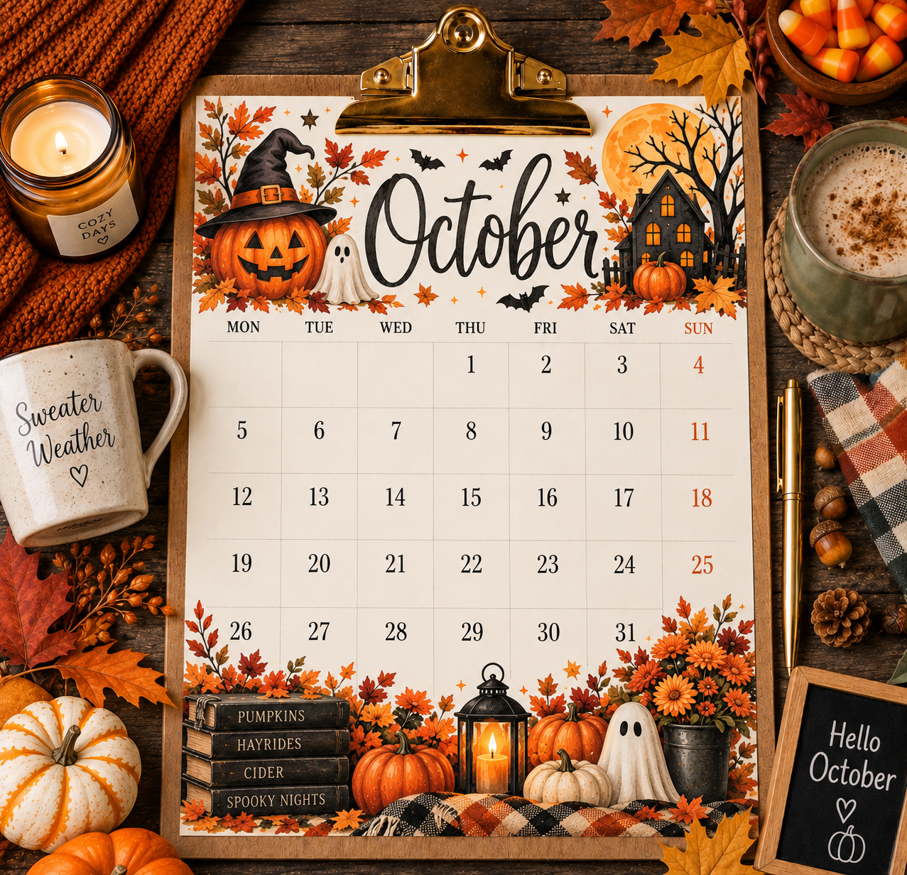 Monthly Meal Inspiration: October 2026