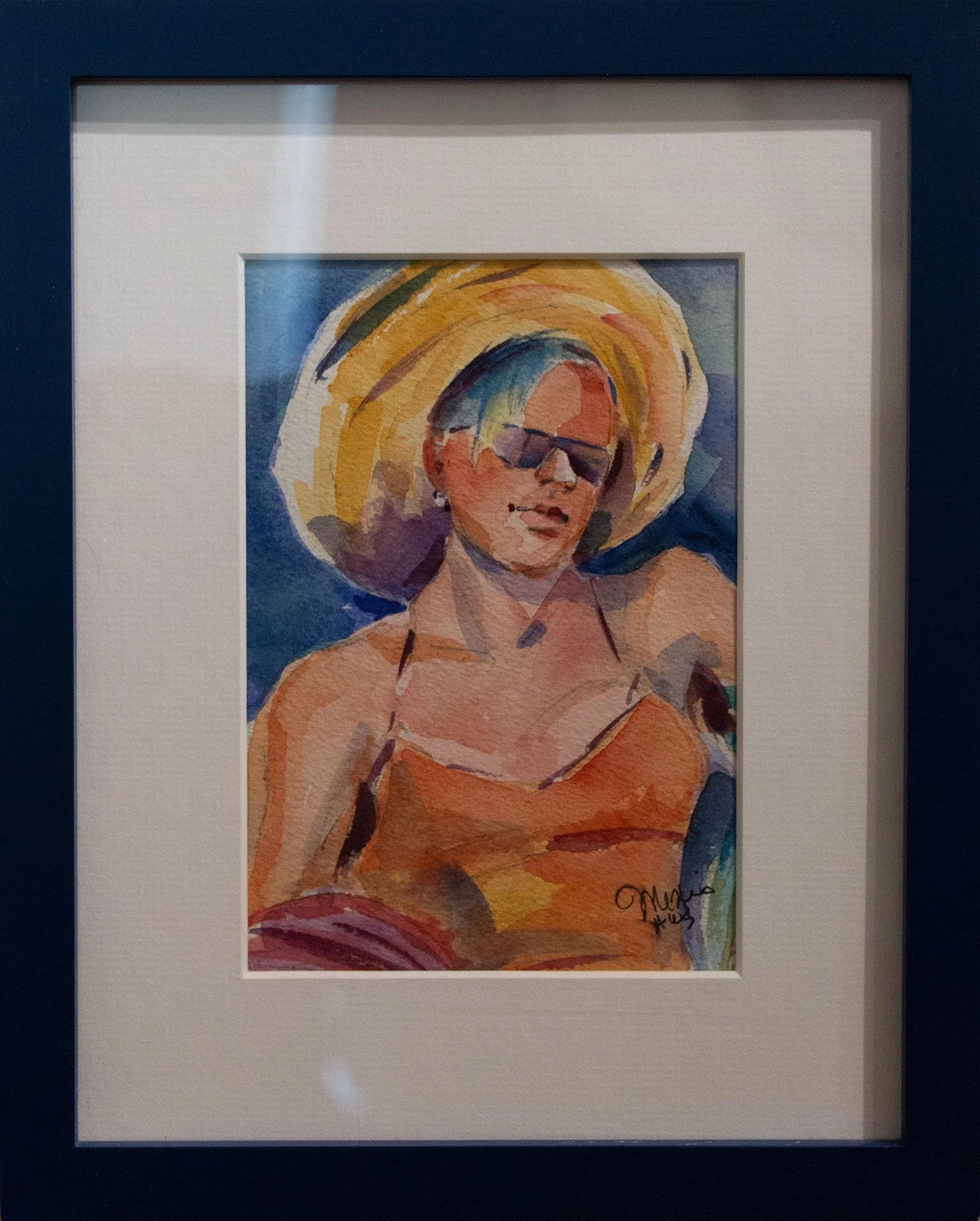   Seaside   
Sandy Mezinis, AWS 
Watercolor Painting 
$500
