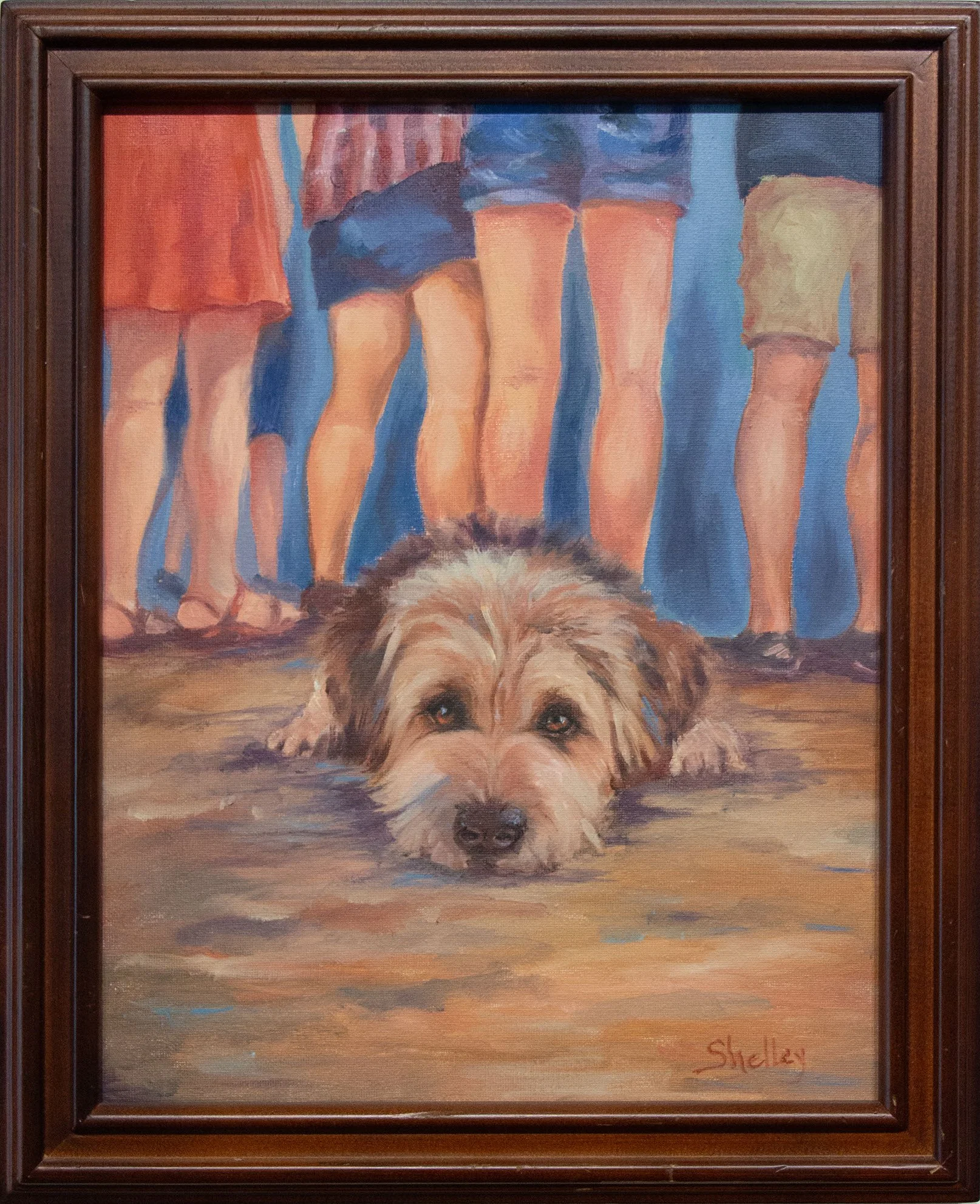   Wake Me When It's Over   
Shelley Phillips 
Oil Painting 
$450
