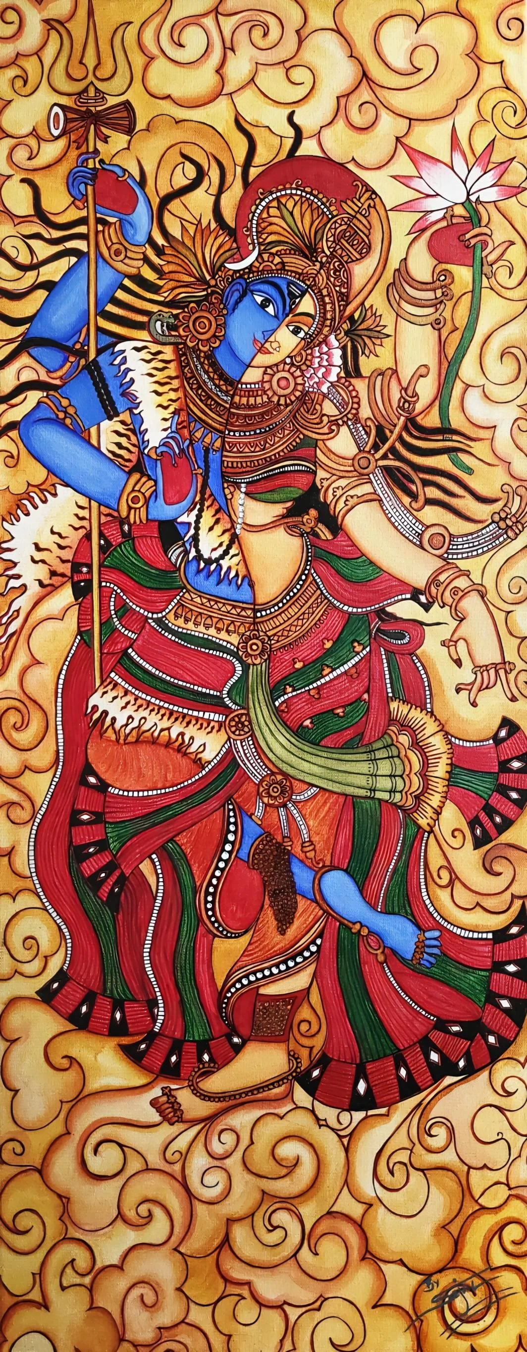  Shivshakti   
Sejal Ashar 
Painting 
$4,500