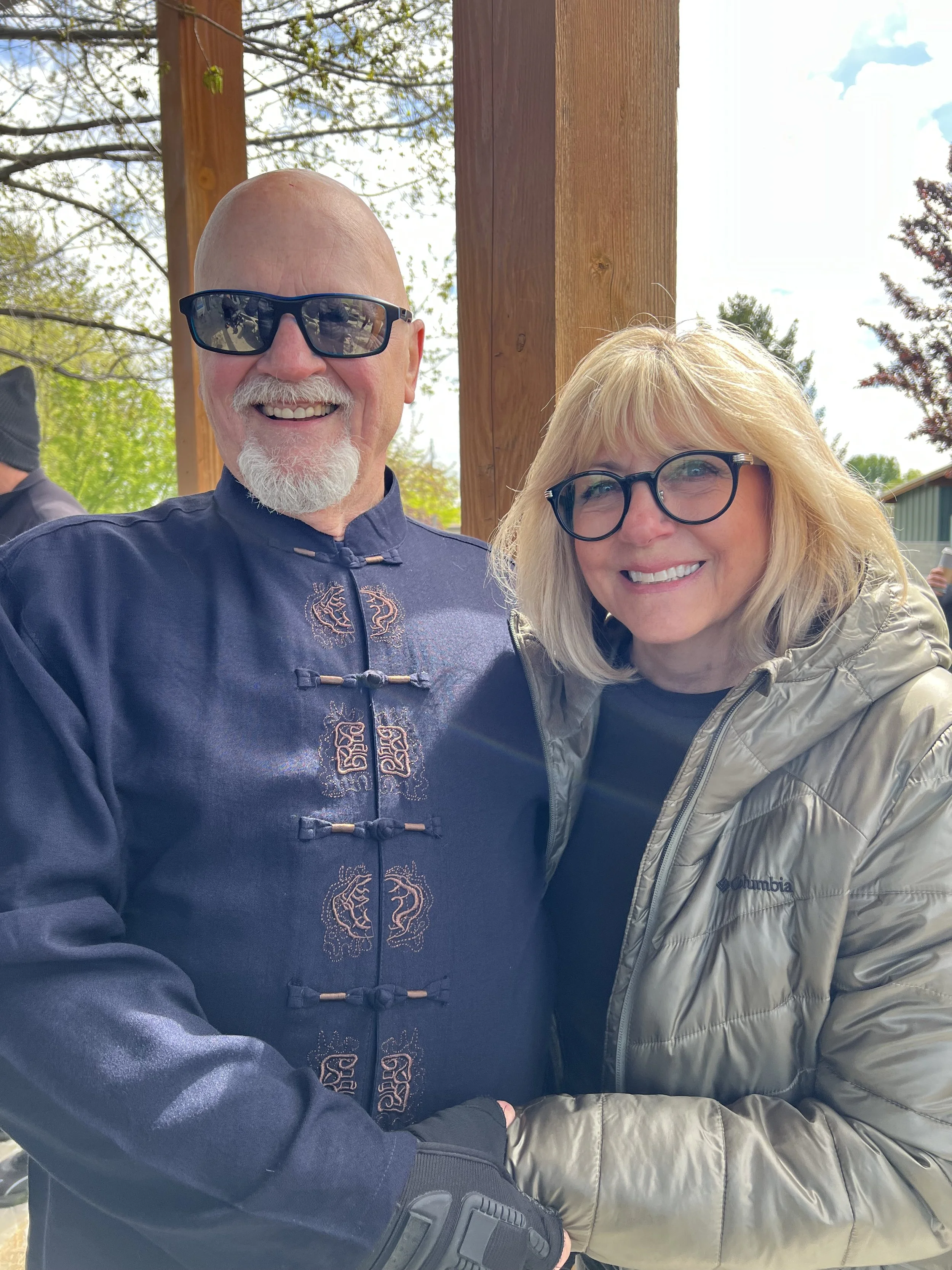 These two! :)  Sifu Greg Casey and his wife, Julia, went all out organizing this fantastic event! 