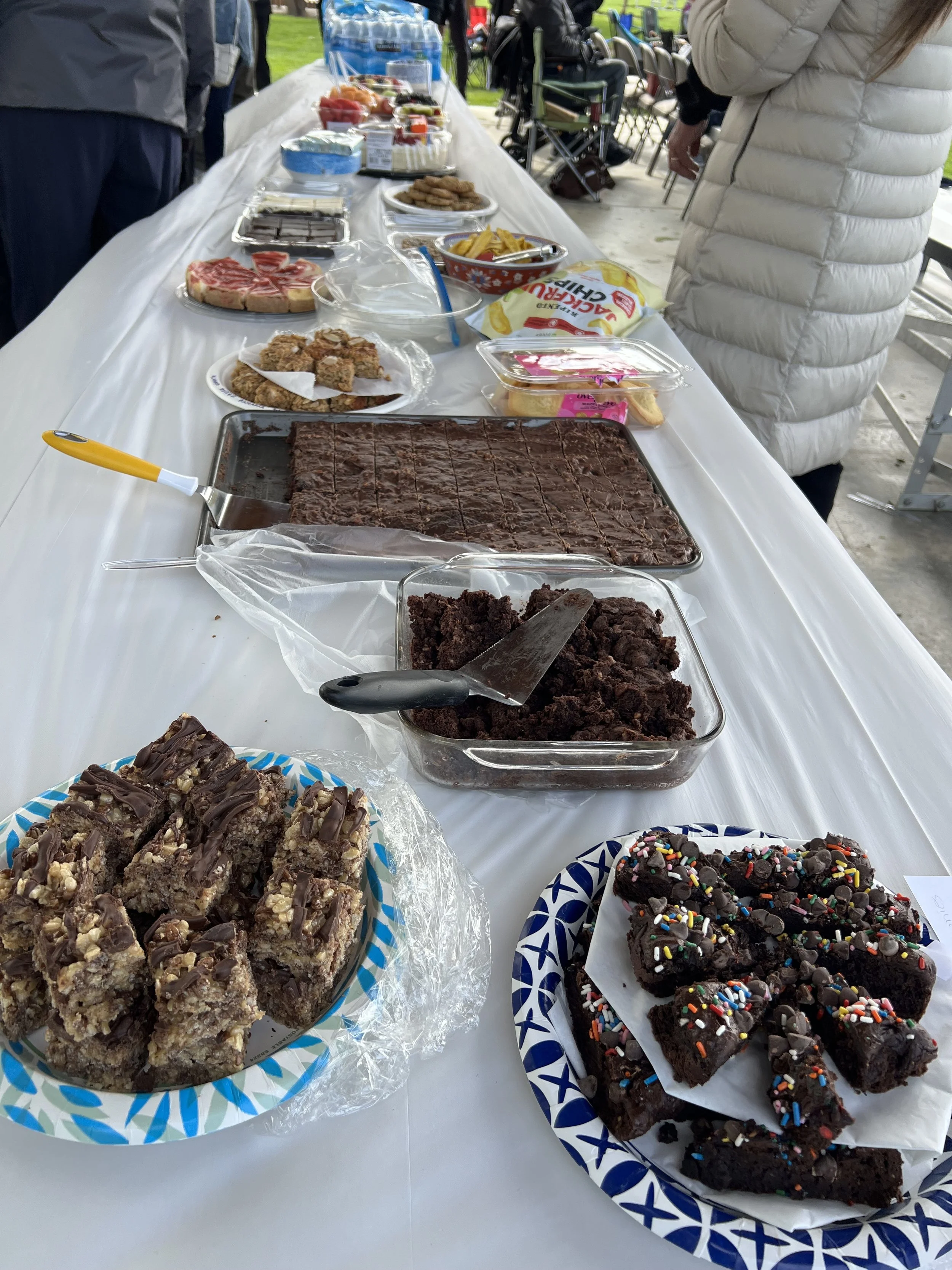 And of course --- homemade desserts!
