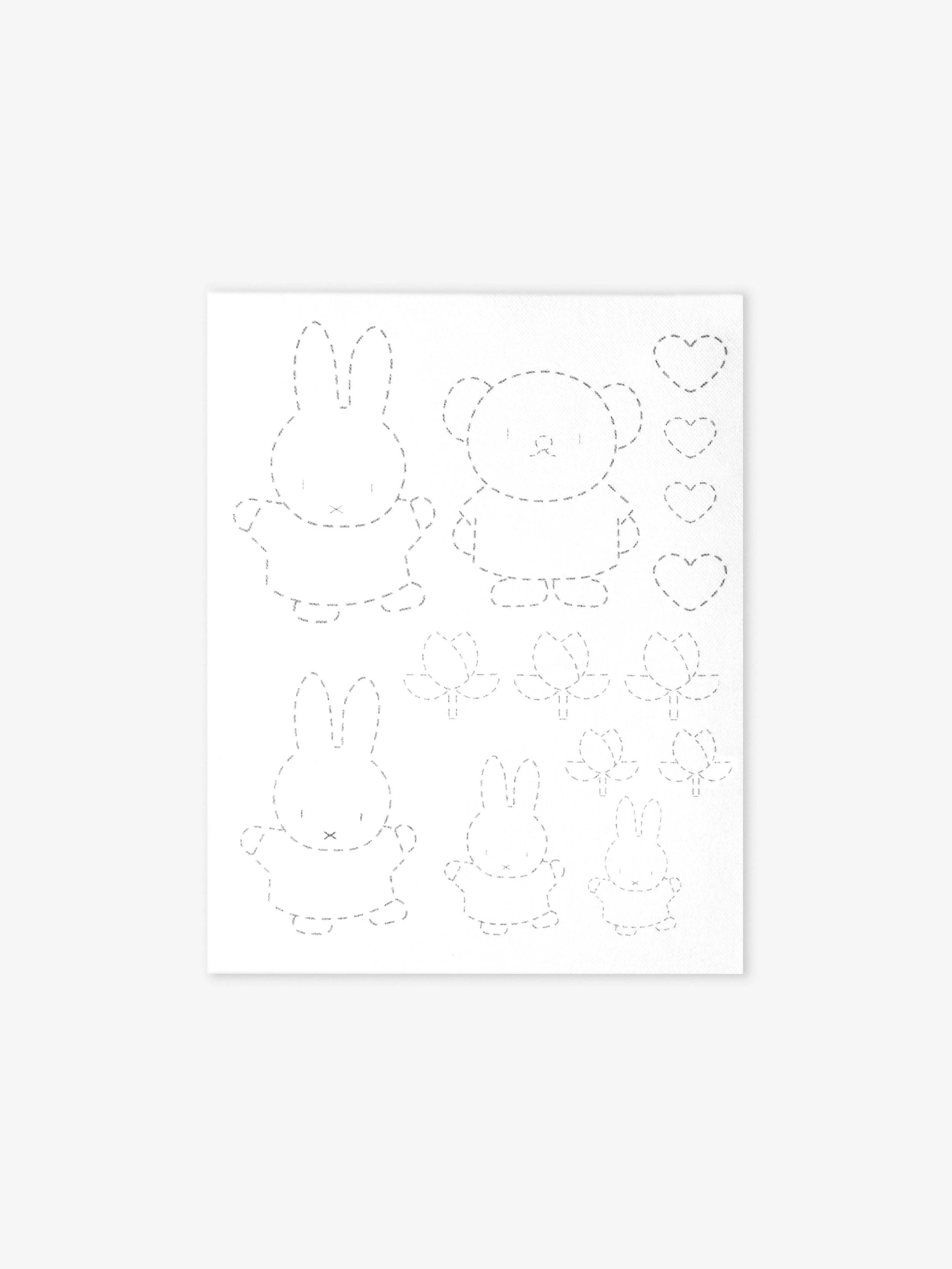 Bunny & Bear Wash-away Stencil