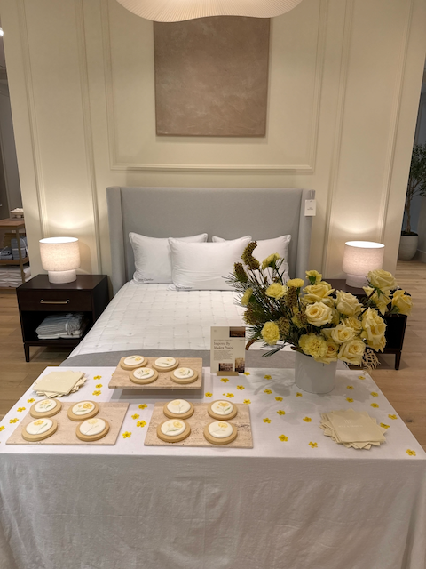 Buttercup Cookies at Boll &amp; Branch Product Launch