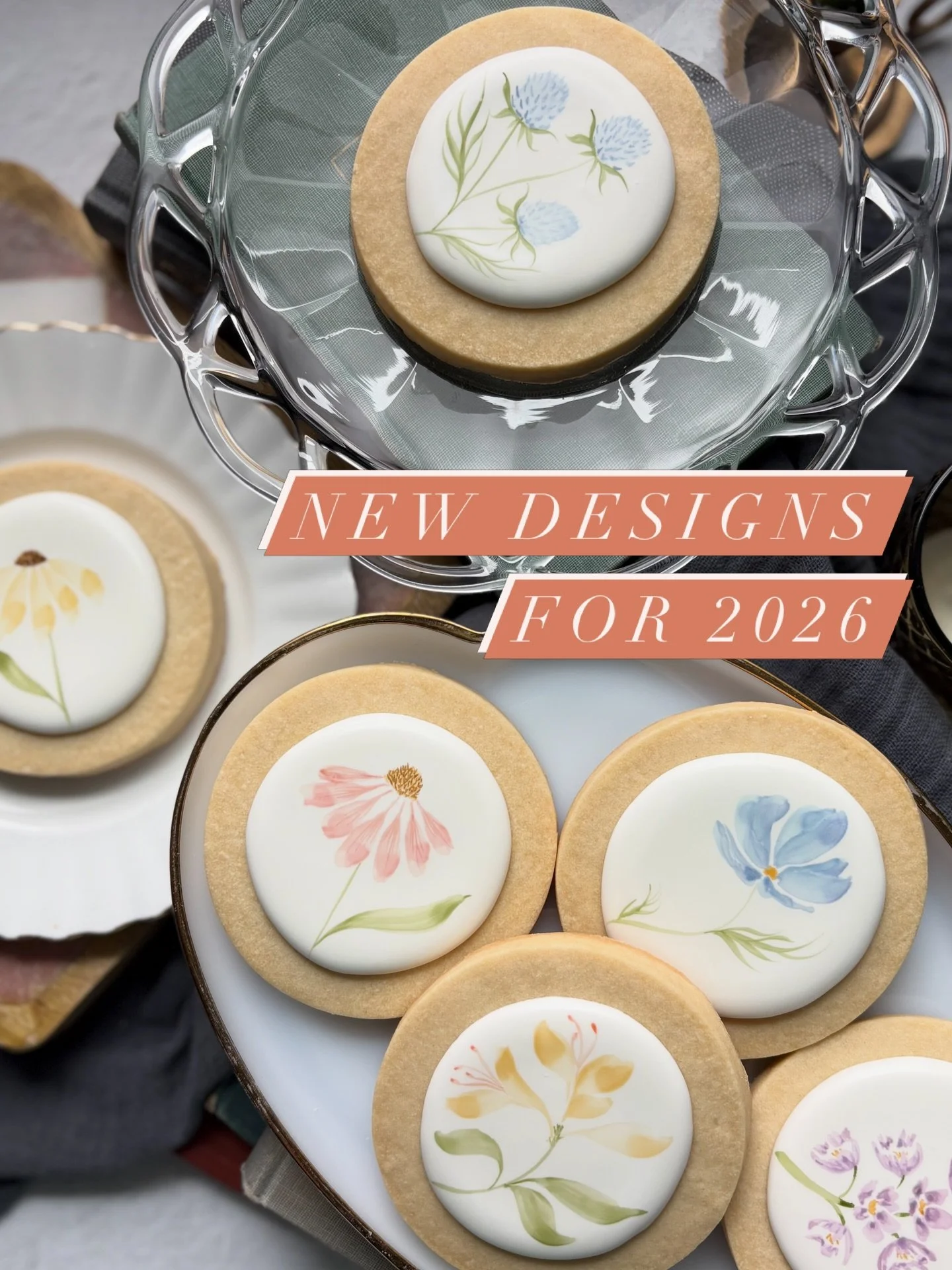 One thing I&rsquo;m always going to do is keep learning new things 🎨 
.
So far the common thread this year seems to be fluffy organic petal shapes which gives a soft, romantic aesthetic (with the exception honeysuckle 😅) 
.
Tell me, what&rsquo;s yo