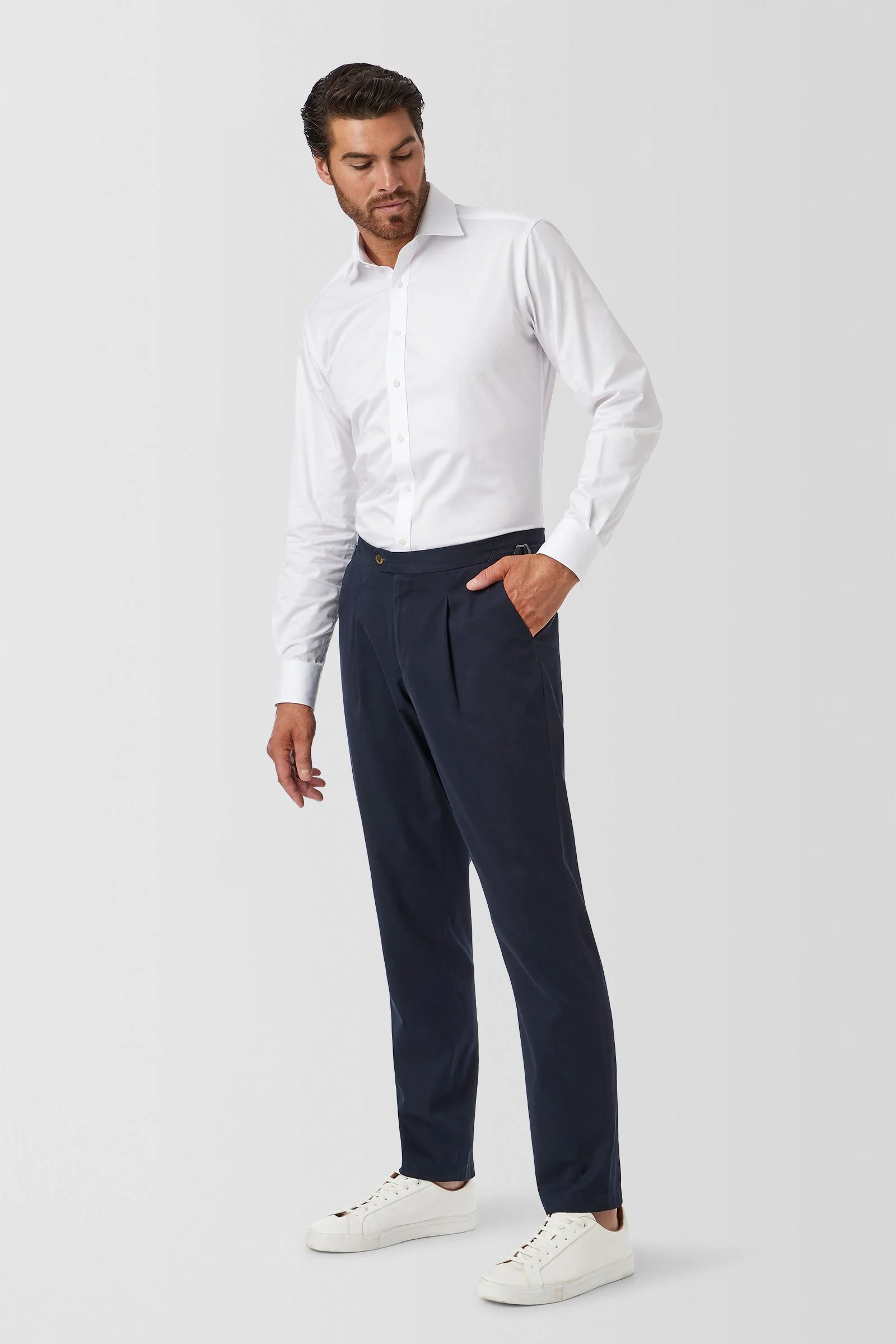  Beachmere Trouser  
Dark Navy | FFV022