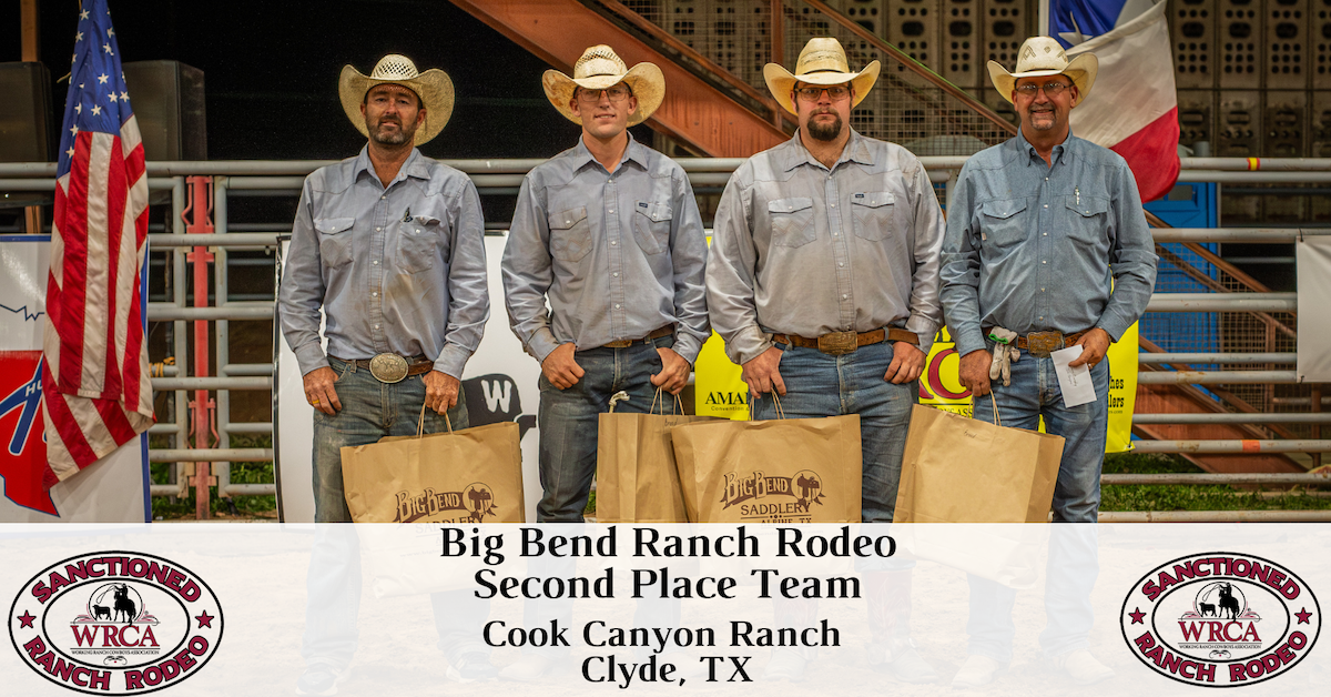 Brandon Ben Rodeo Results — Big Bend Ranch Rodeo