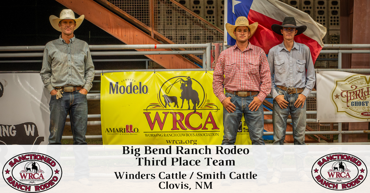 Results — Big Bend Ranch Rodeo