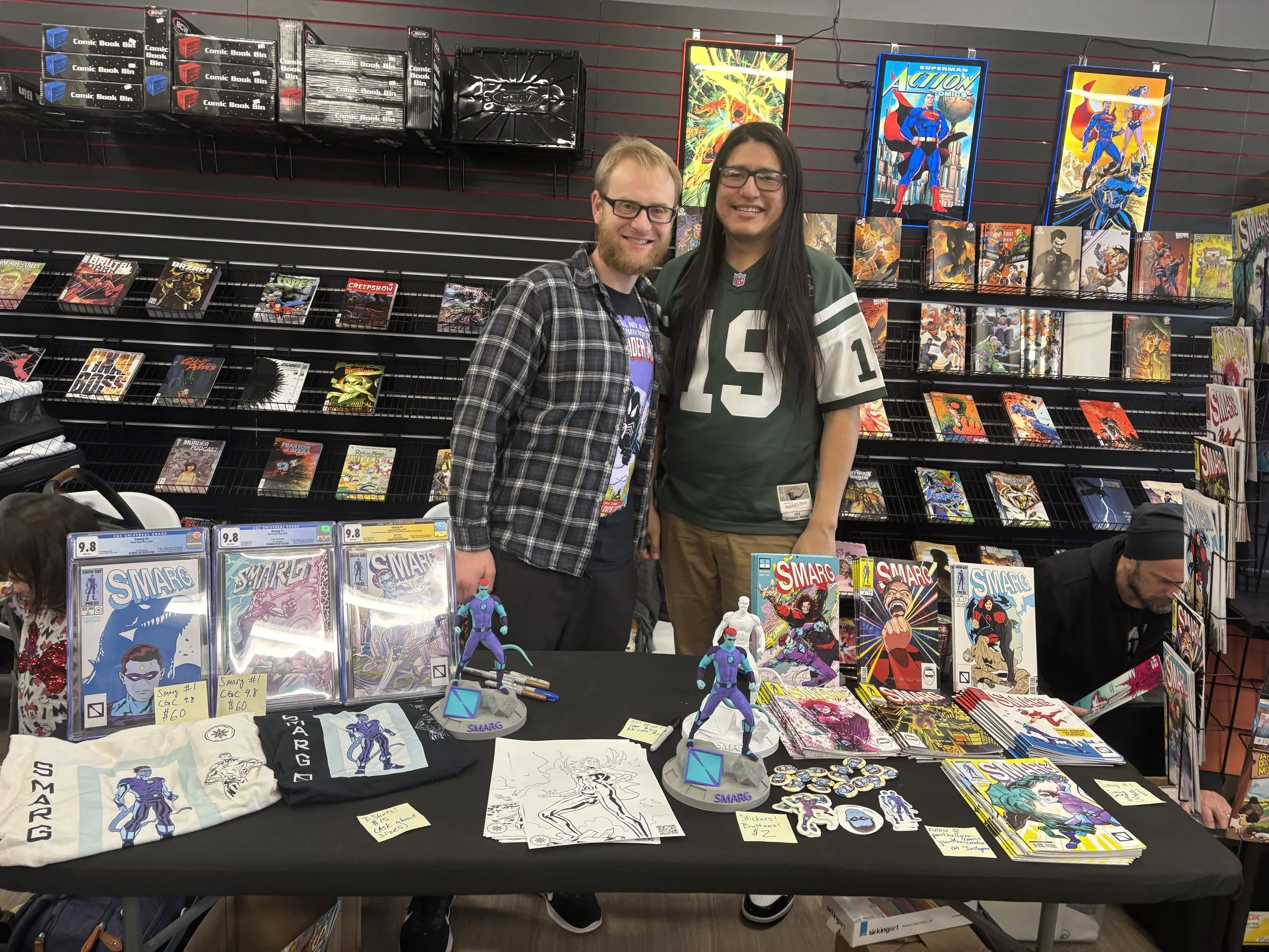 Signing at Story Arc