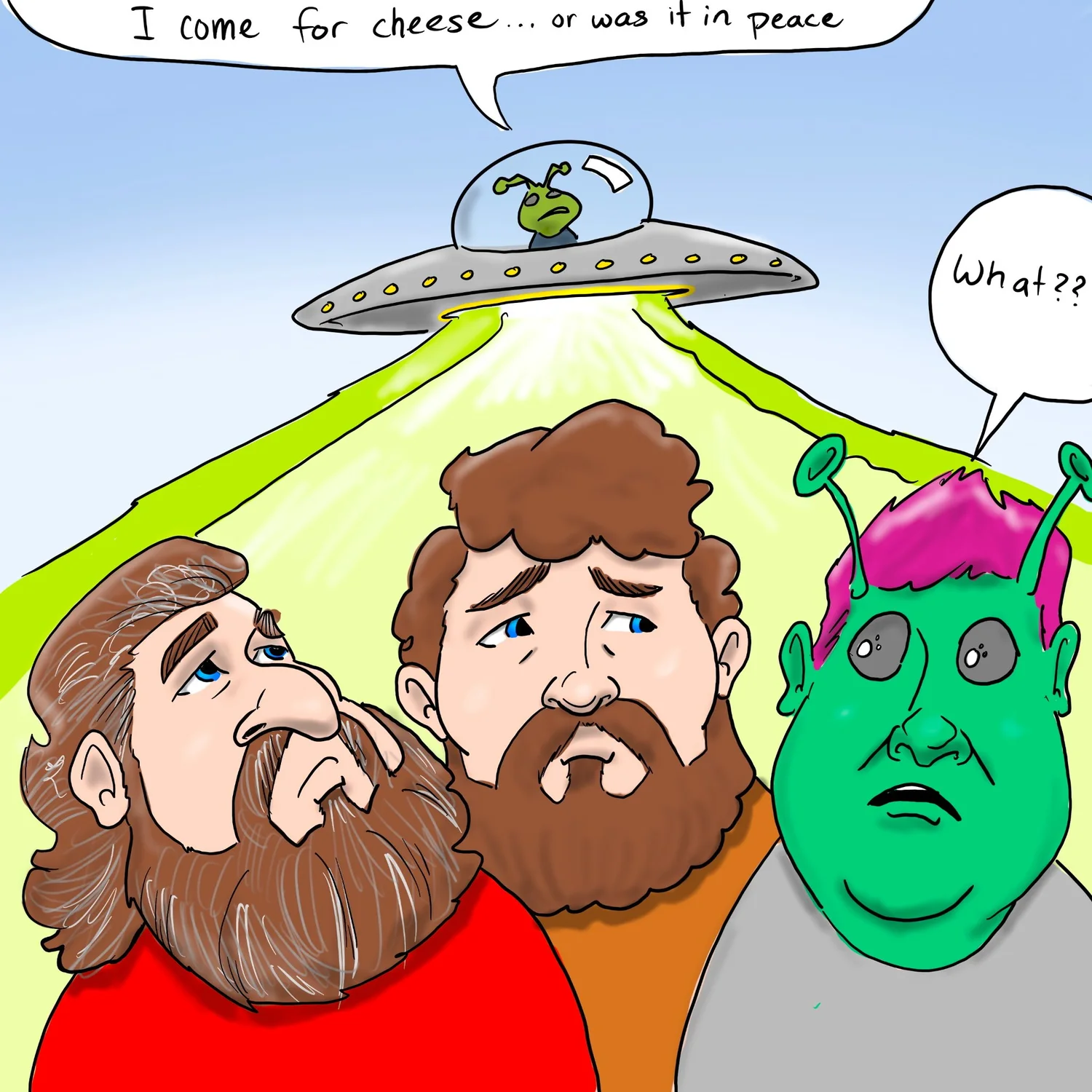 Aliens — UFOS, UAPS, USPS, and the Queen episode artwork