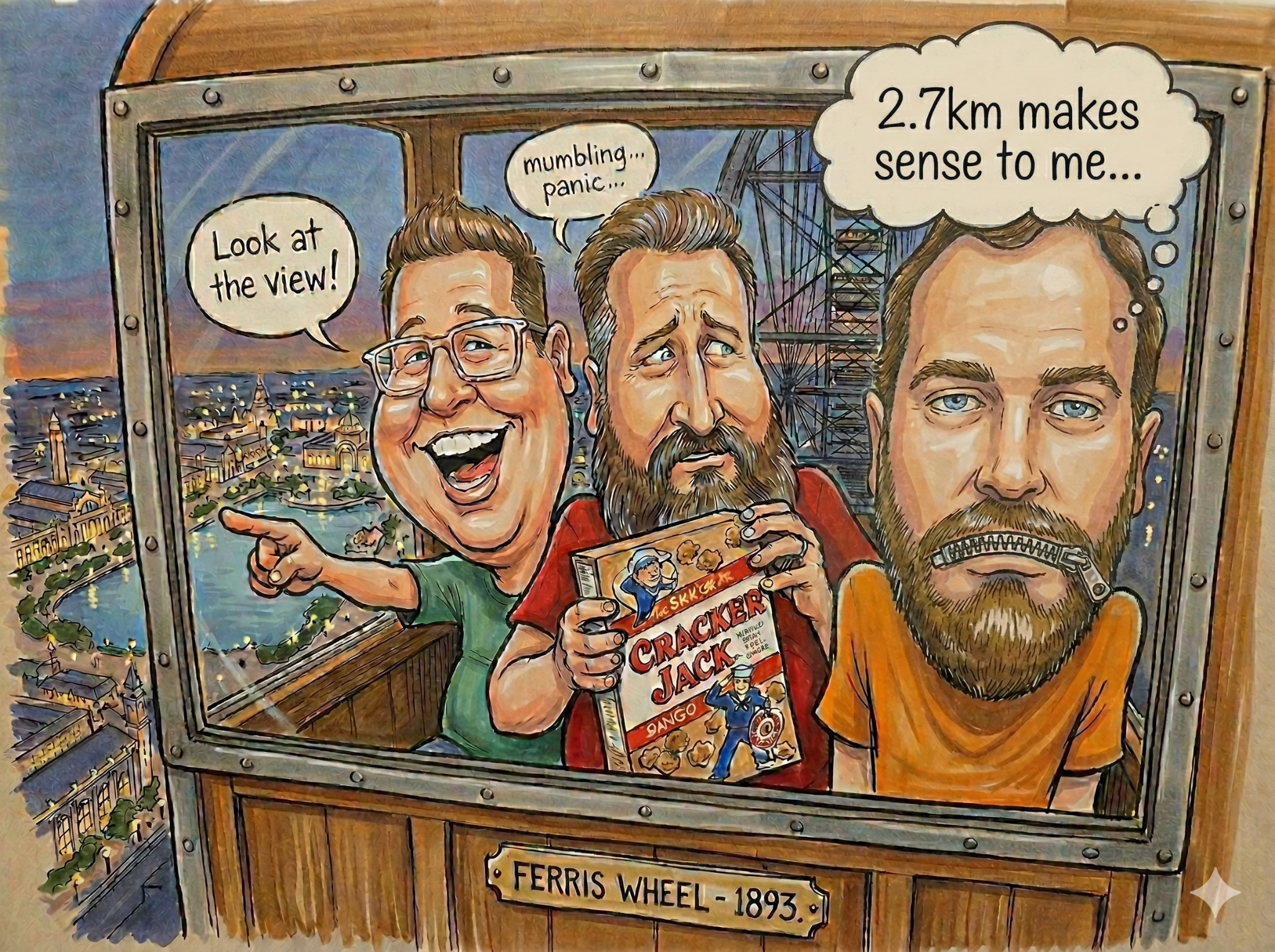 The 1893 World’s Fair — Ferris Wheel, Serial Killers, and ‘Merica