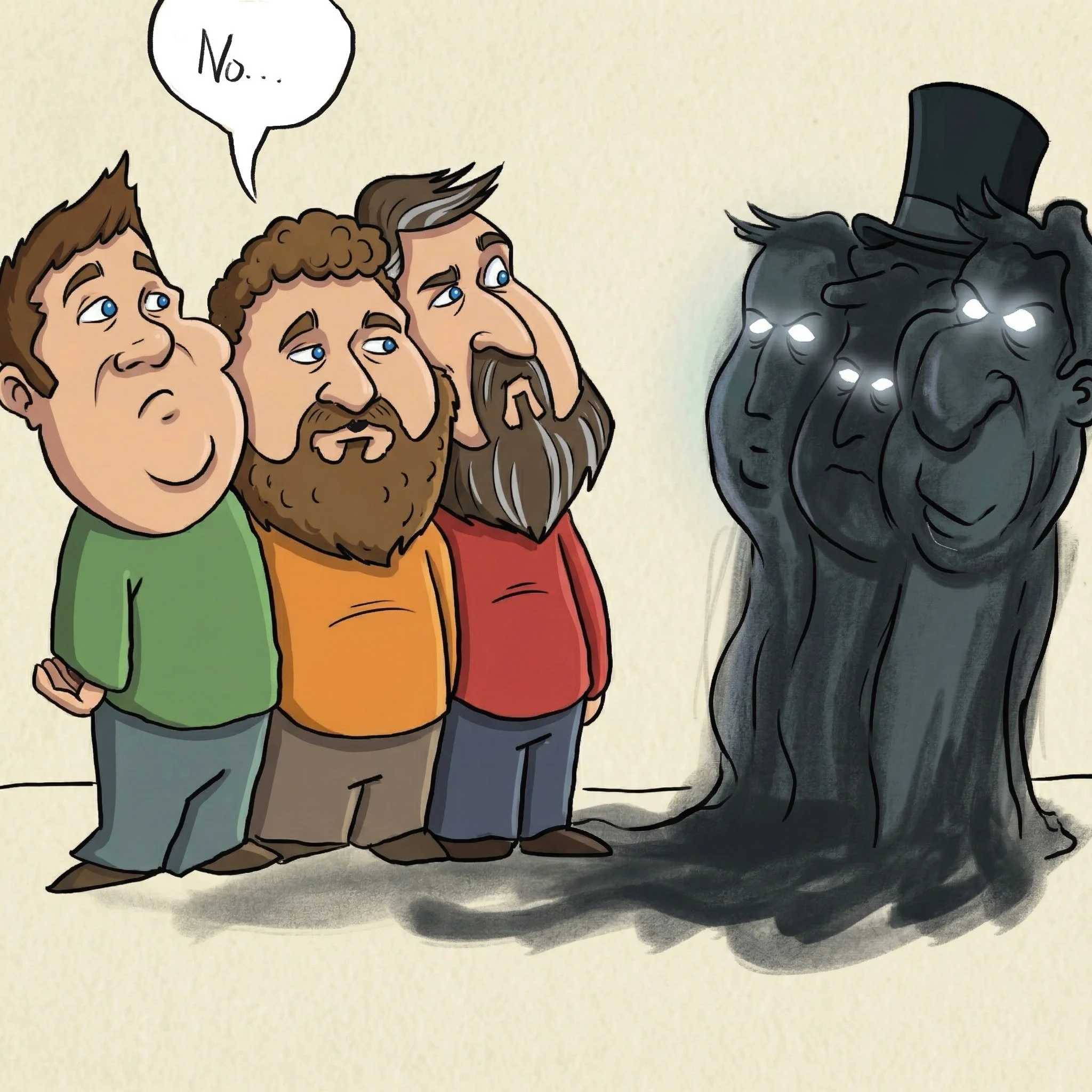 Shadow People — Hags, Genies, and Out of Fashion Hats