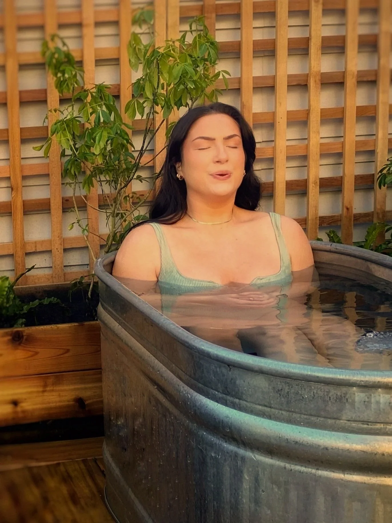 yoga and cold plunge north vancouver