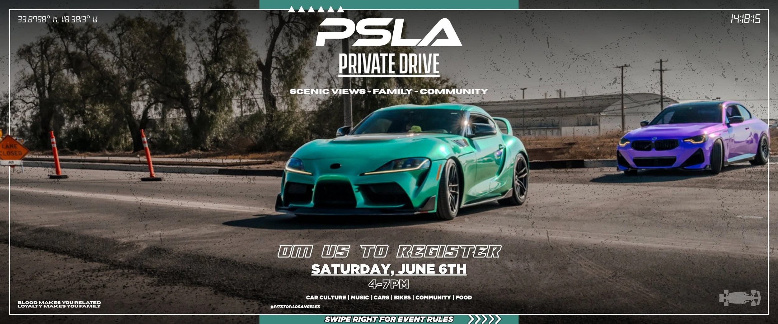 Pit Stop Los Angeles: Private Drive