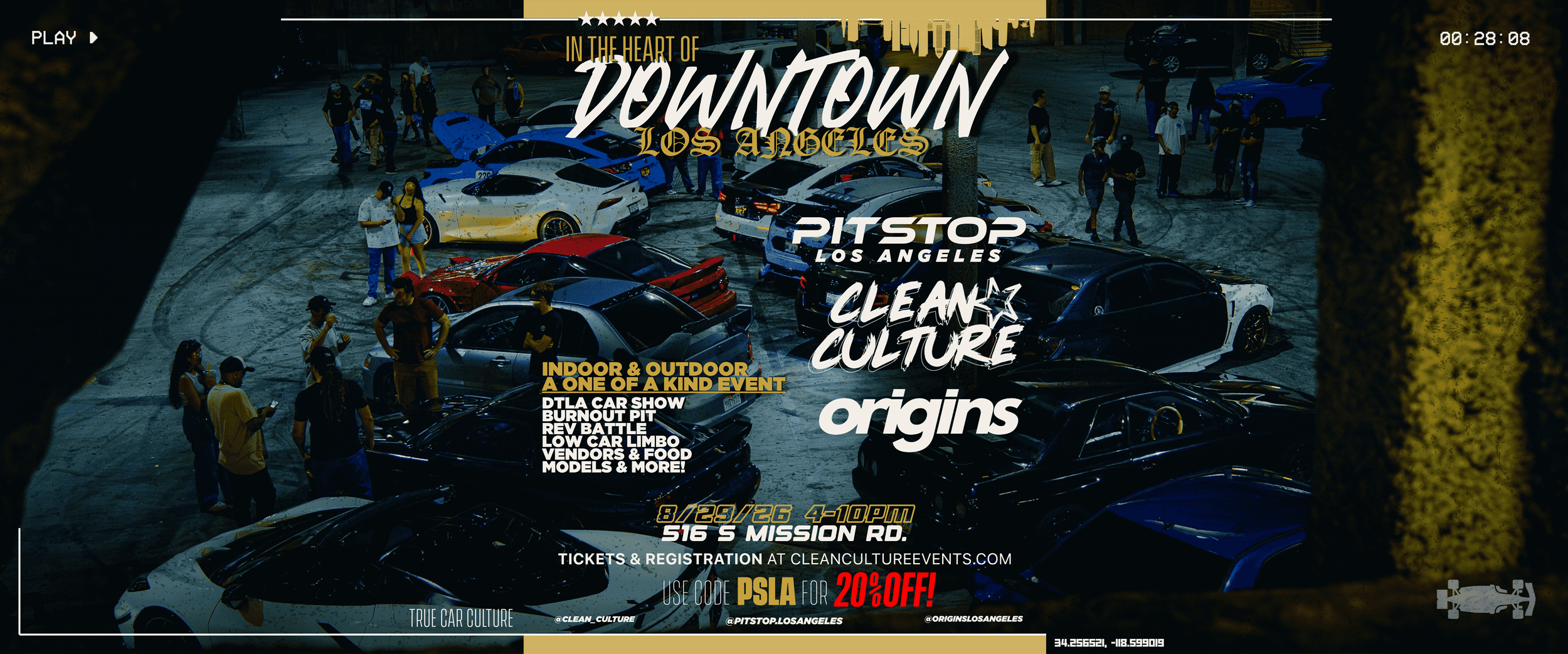 PSLA X Clean Culture X Origins