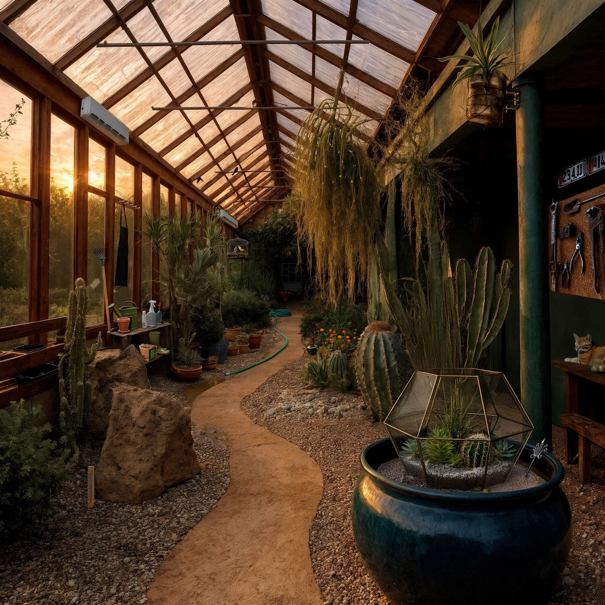 040 // Greenhouse Morning