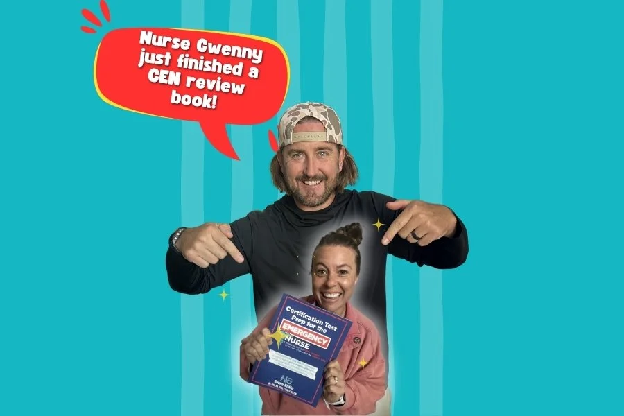 Nurse Gwenny's new CEN review book.jpg