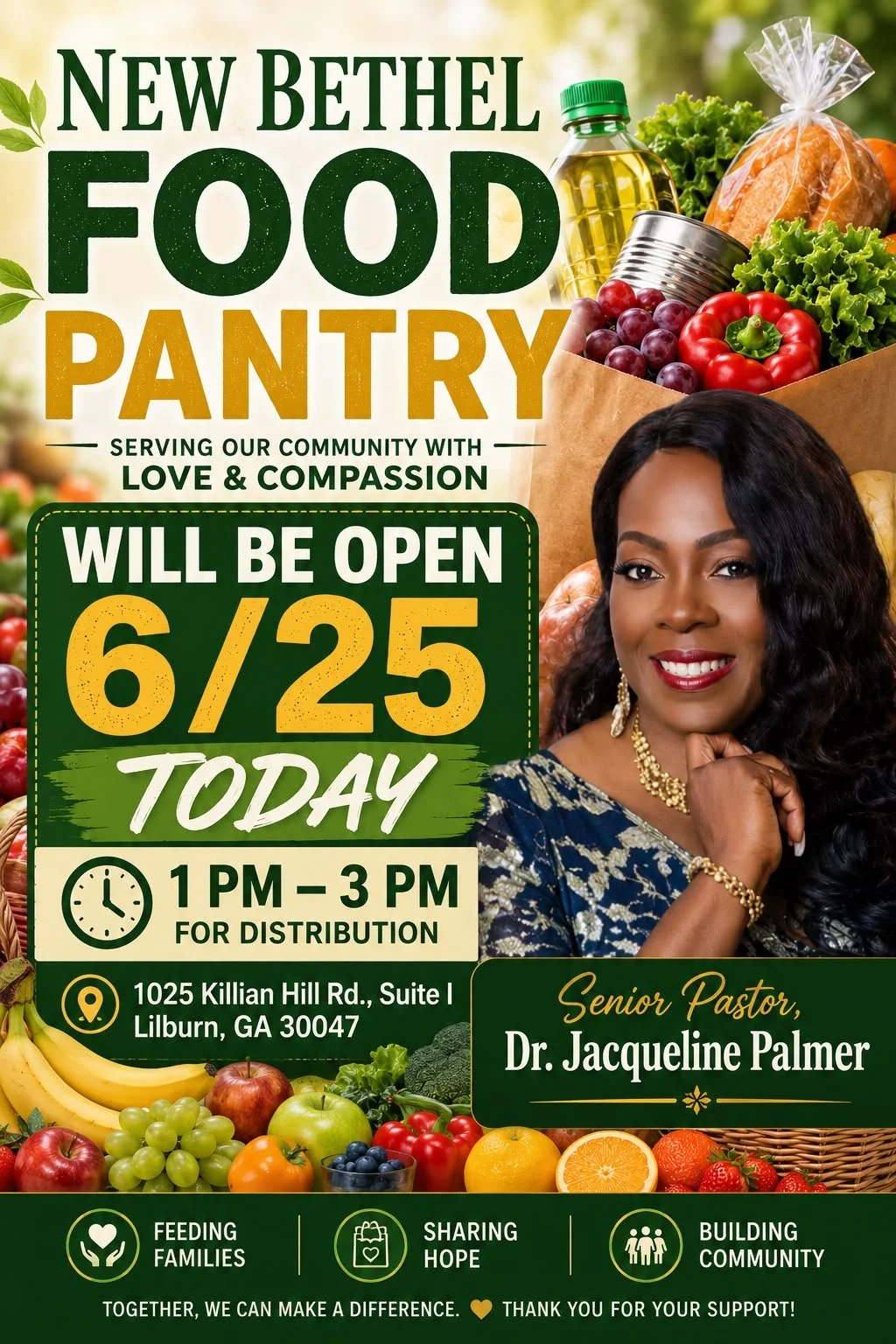 New Bethel Food Pantry Day