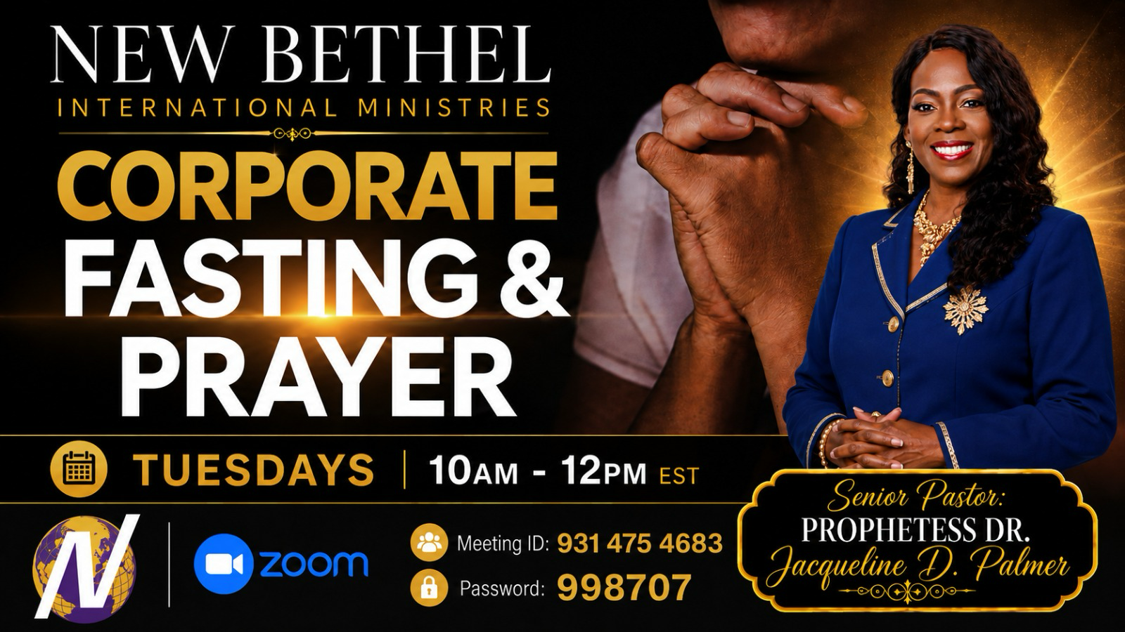Tuesday Fasting &amp; Prayer Service 
