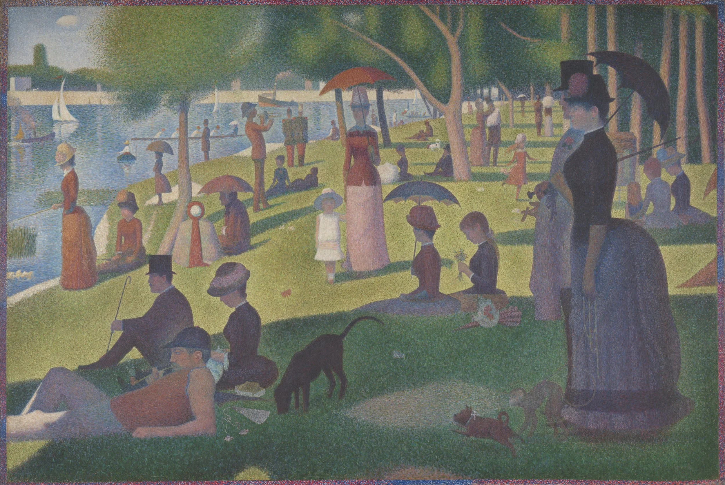 Georges Seurat: Dots in the Park