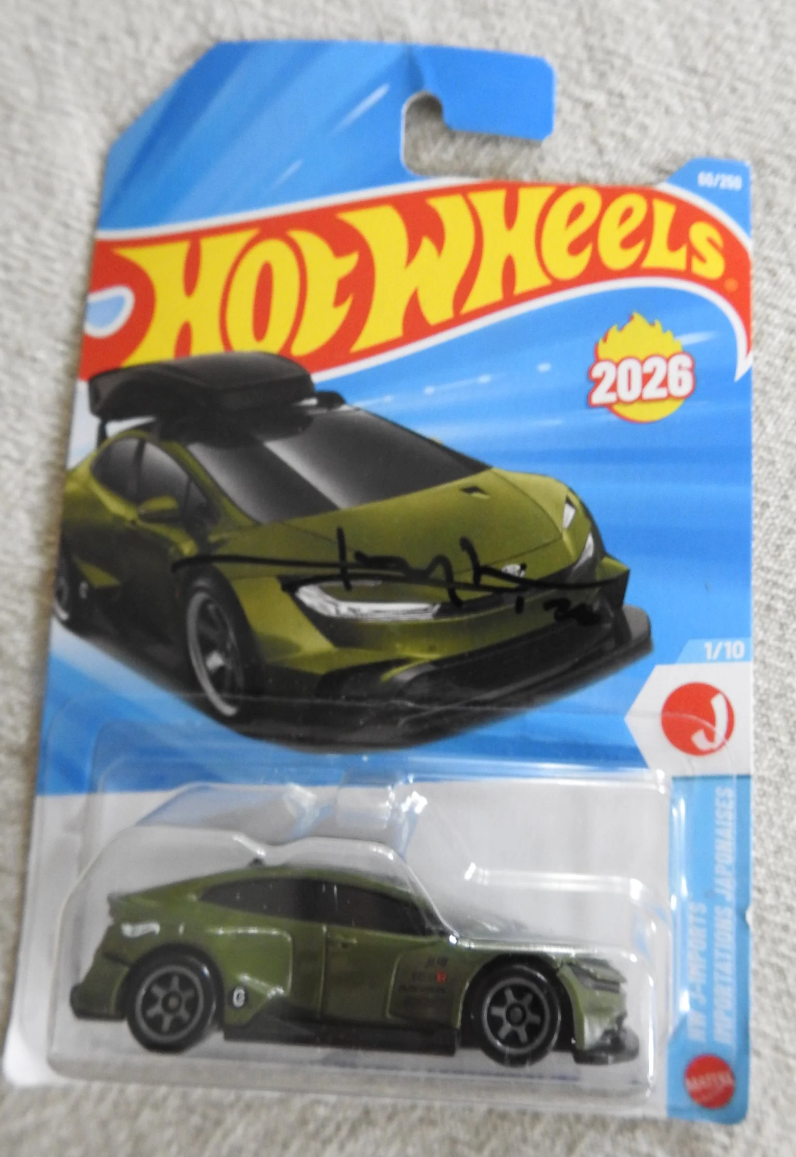 hot wheels toyota prius