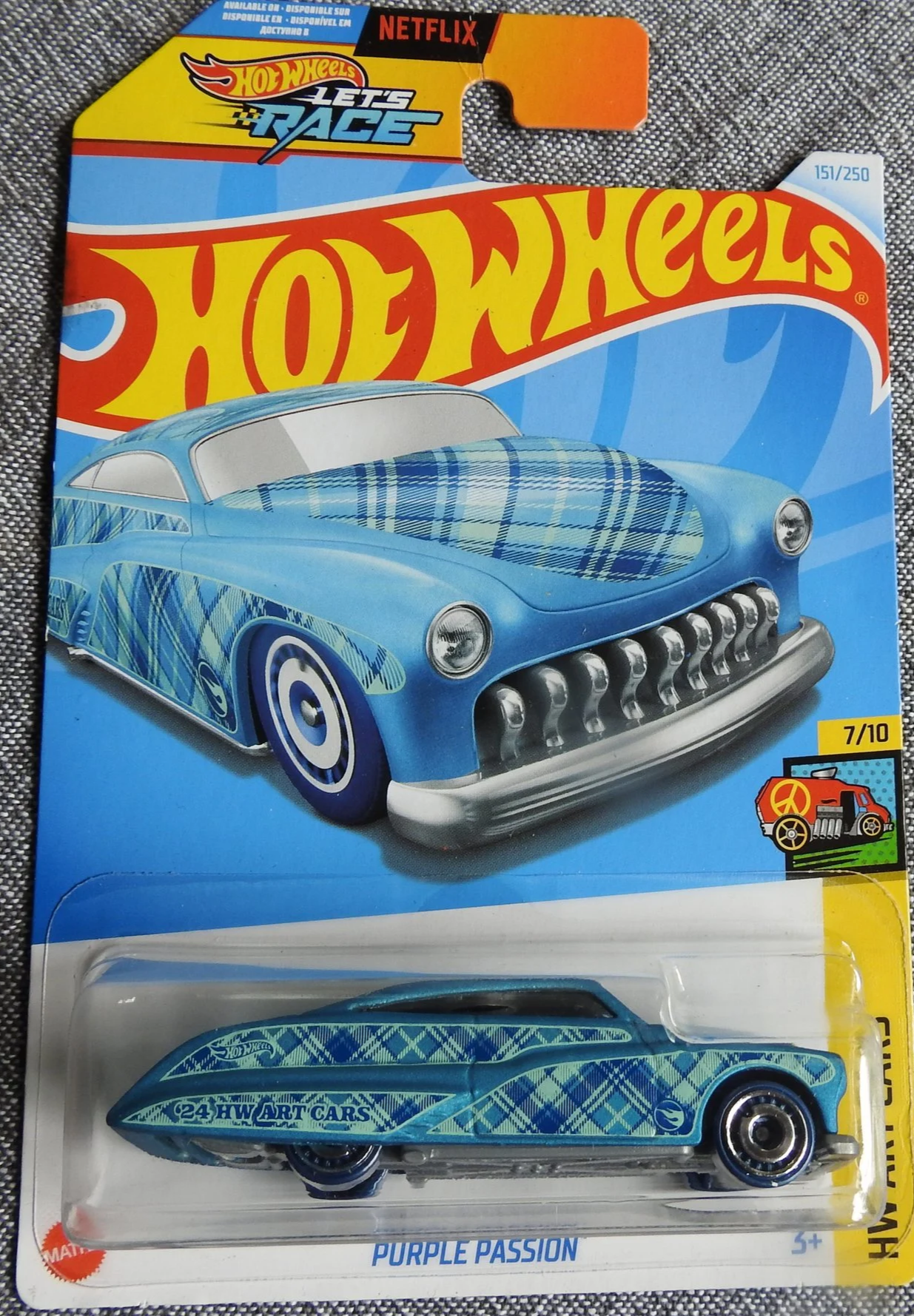 Hot Wheels Purple Passion Treasure Hunt Collectible