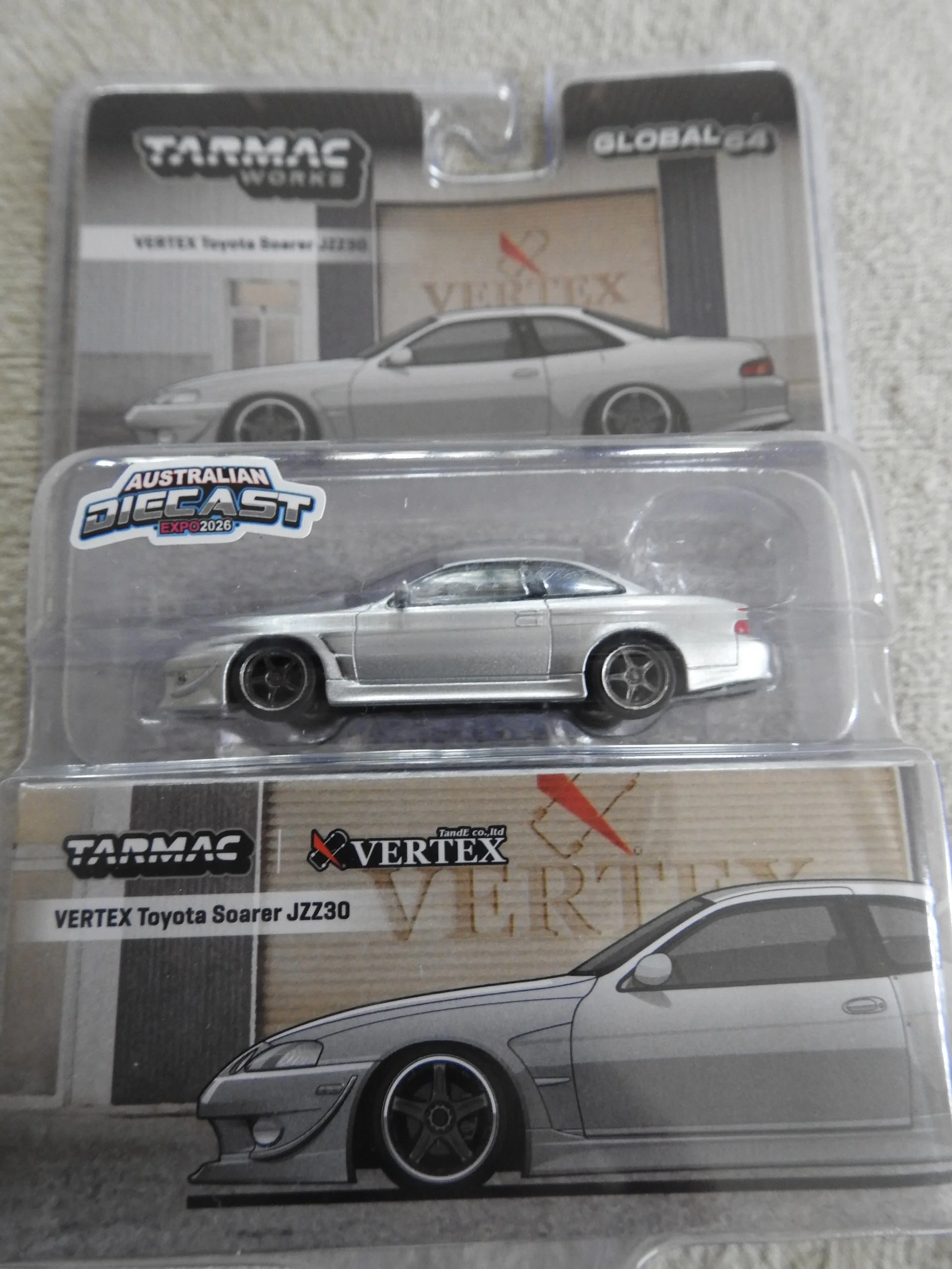 australian diecast expo 2026 tarmac works toyota soarer jzz30