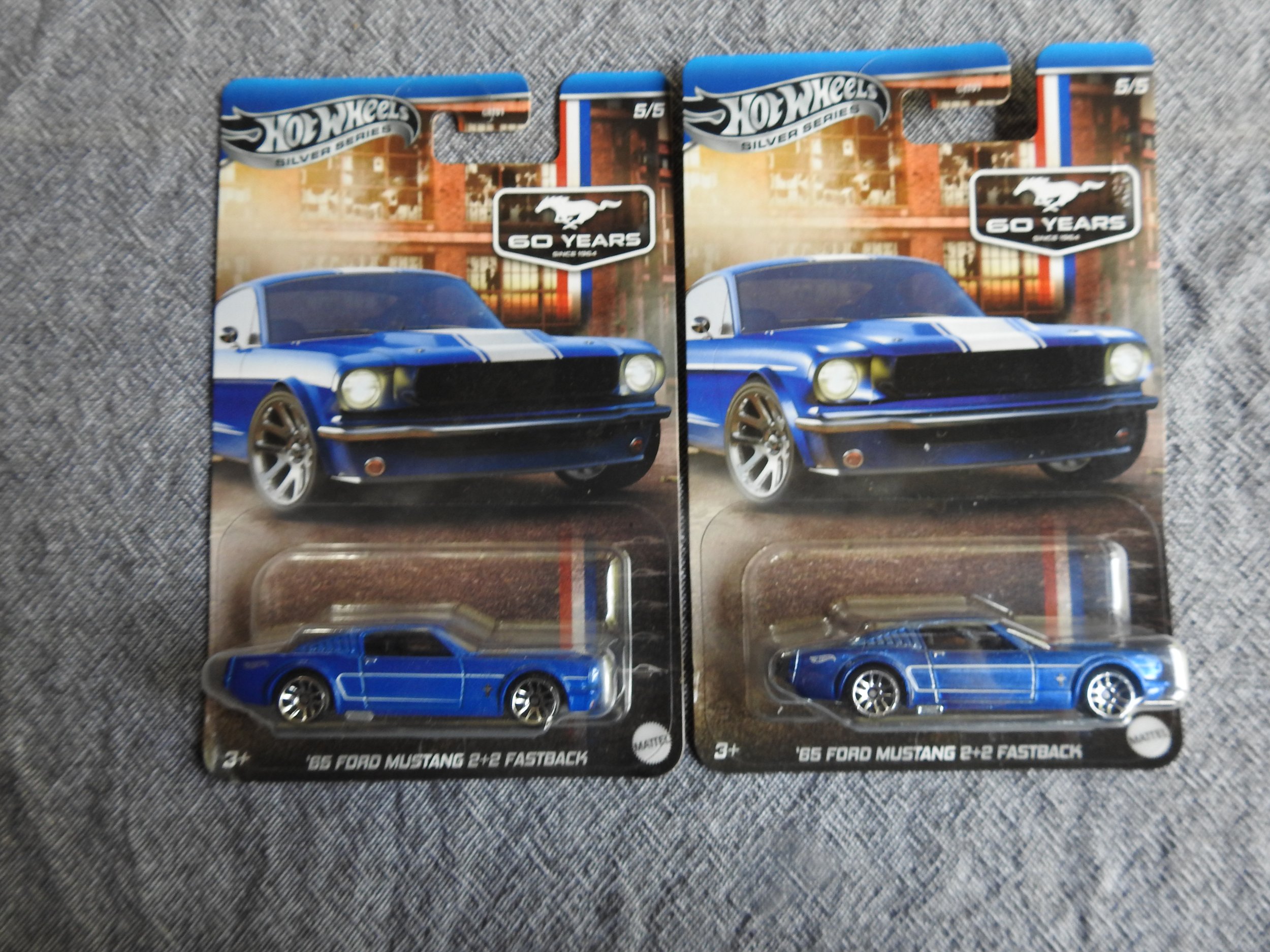 Hot Wheels Silver Series '65 Ford Mustang Fastback Chase