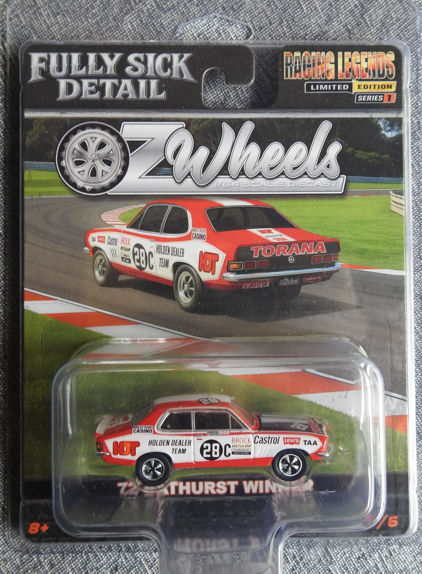 OZ Wheels Racing Legends Series 1 '72 Bathurst Winner