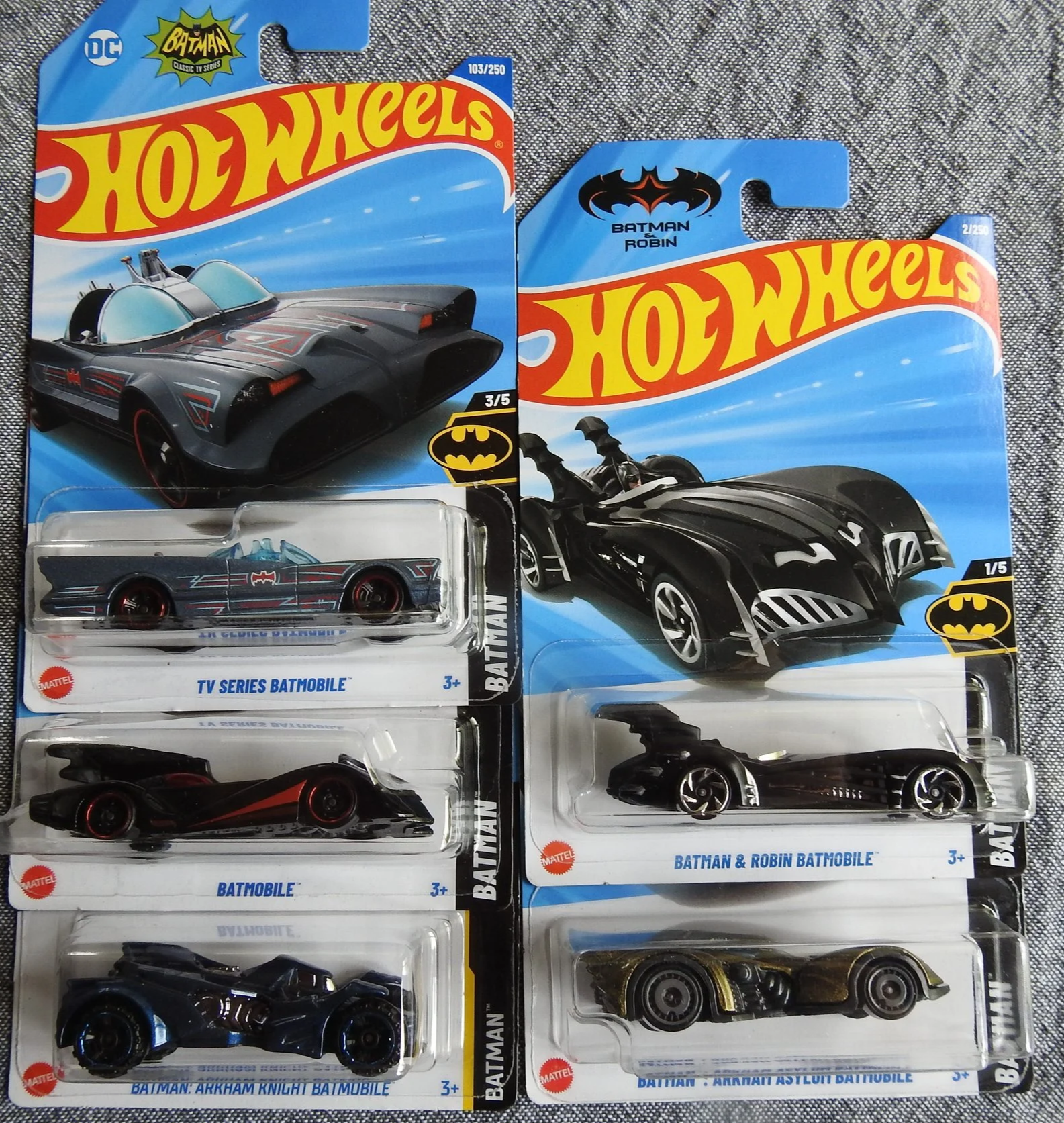 Hot Wheels Batman Batmobile Collection