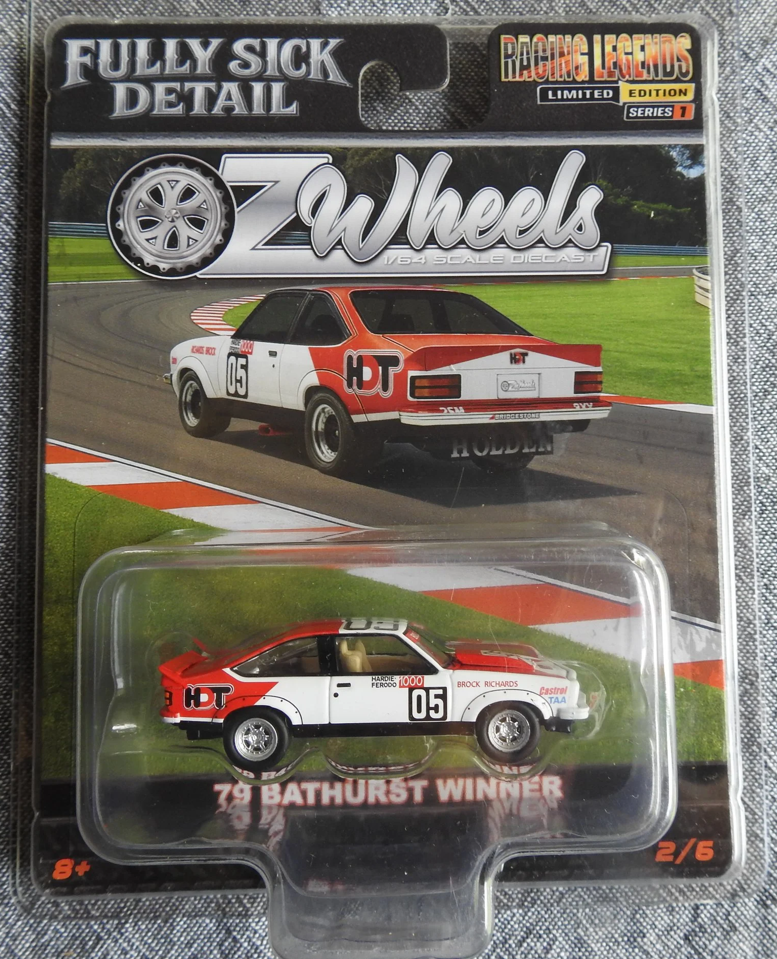 Oz Wheels Racing Legends Series 1 '79  Bathurst Winner