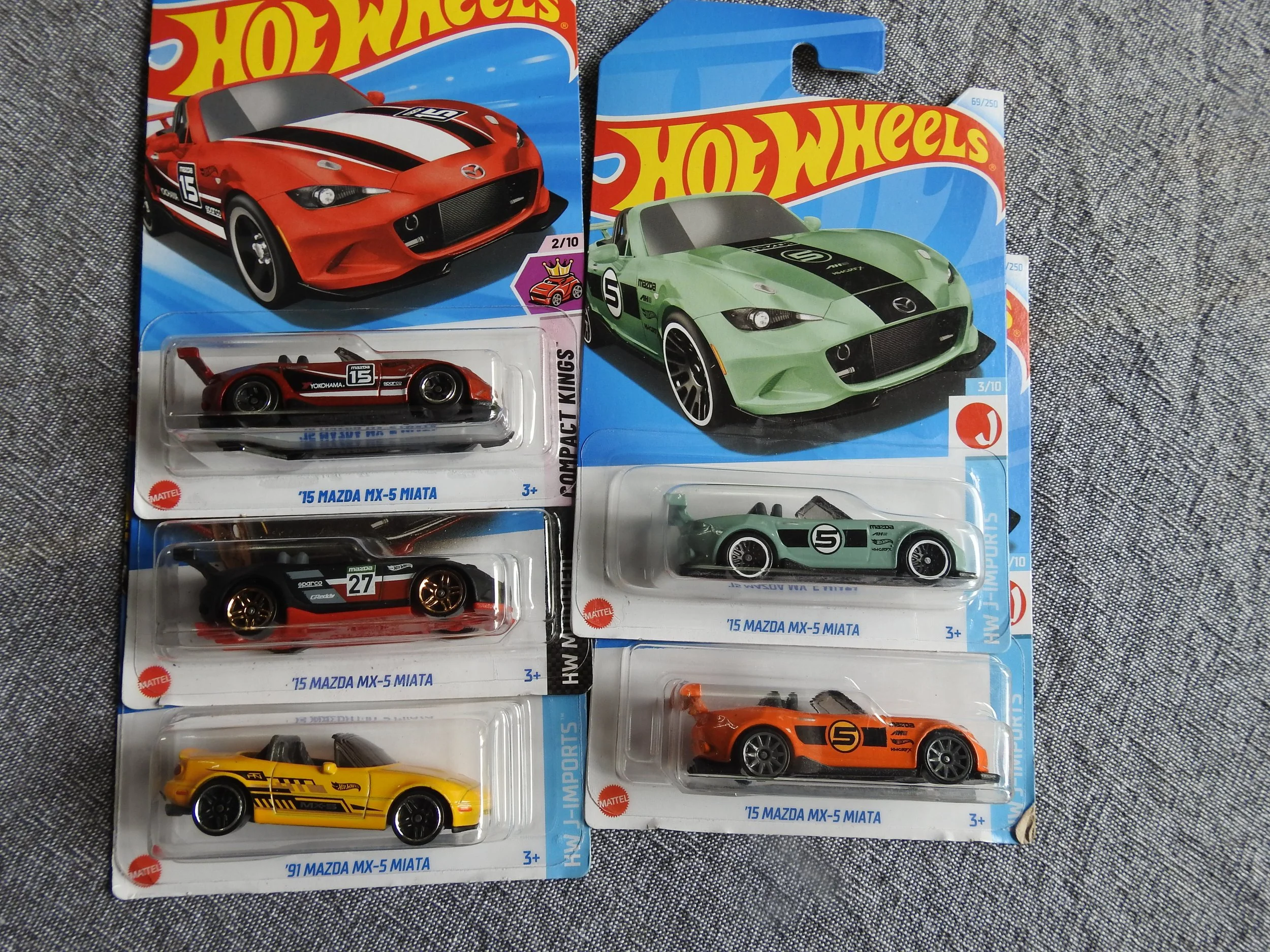 Hot Wheels Mazda MX-5 Miata Collection