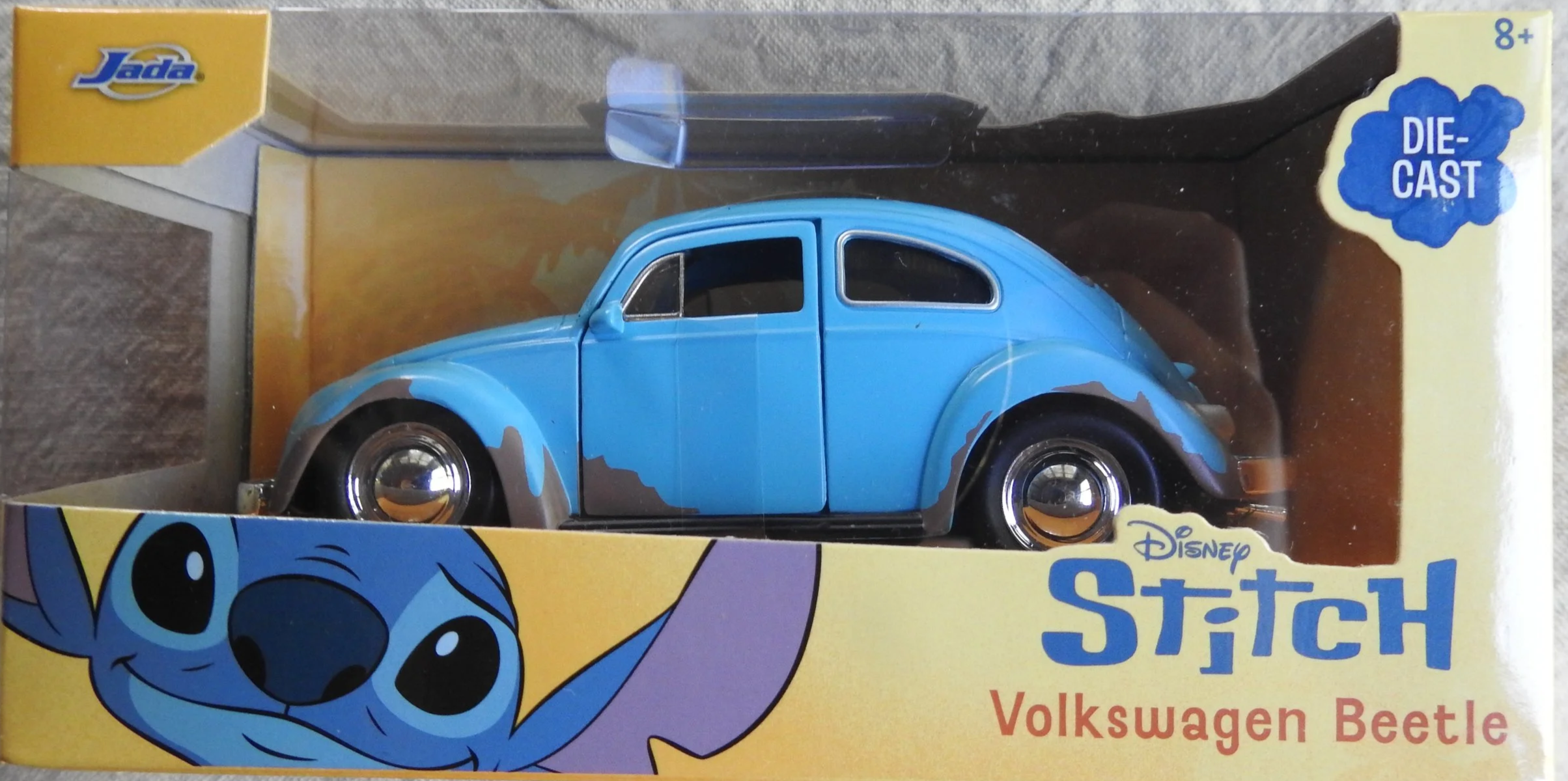 Jada Hollywood Rides Stitch Volkswagen Beetle Die-Cast Model