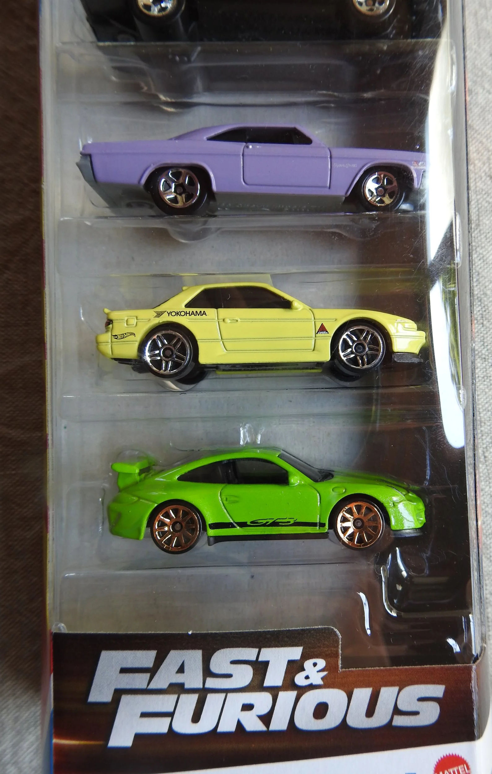 fast and furious 5 pack dodge charger chevy impala porsche 911 plymouth barracuda nissan silvia