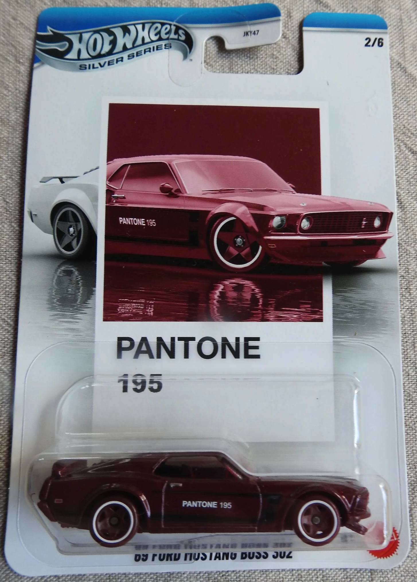 pantone  69 ford mustang