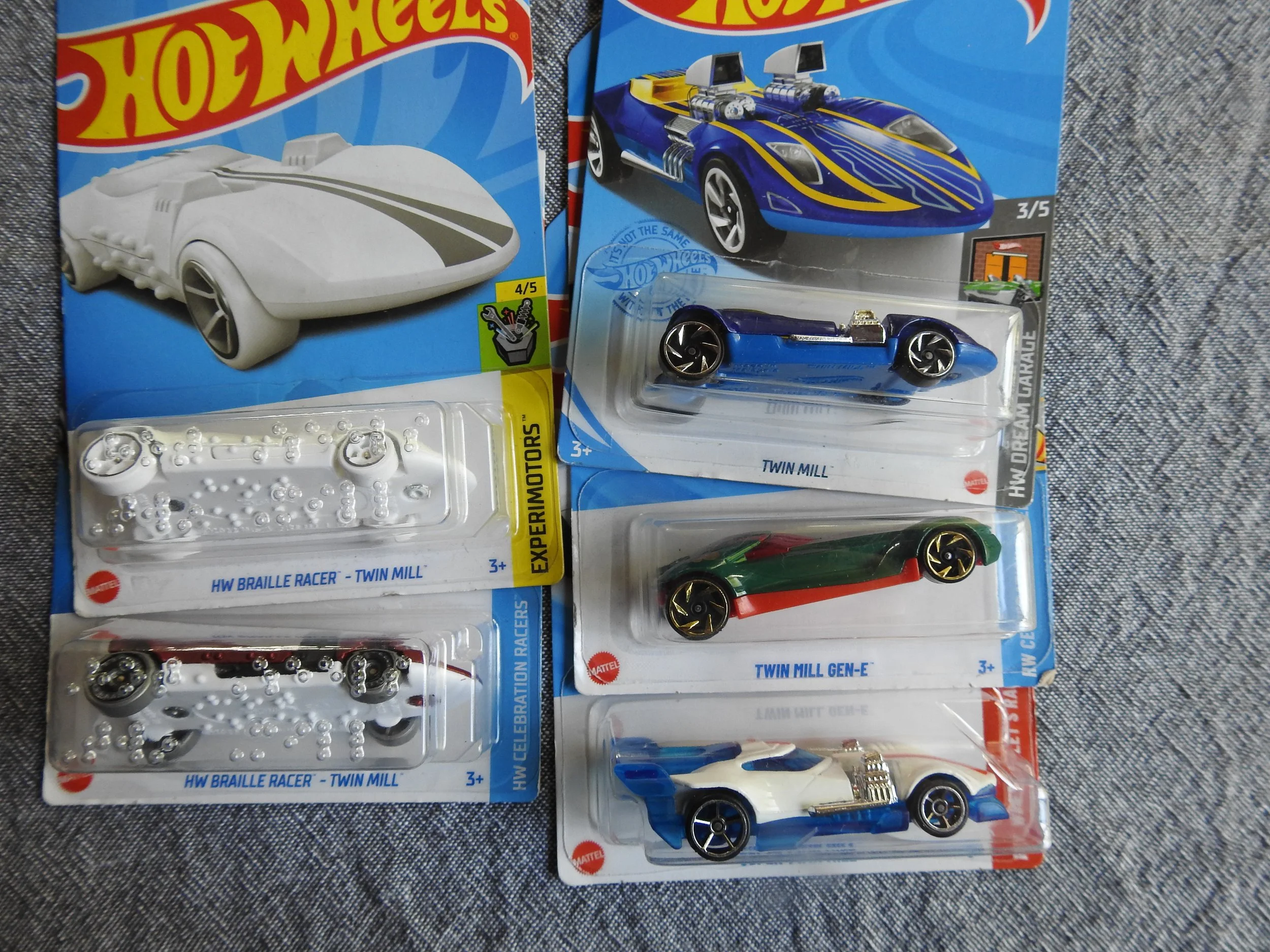 Hot Wheels Twin Mill 5-Pack