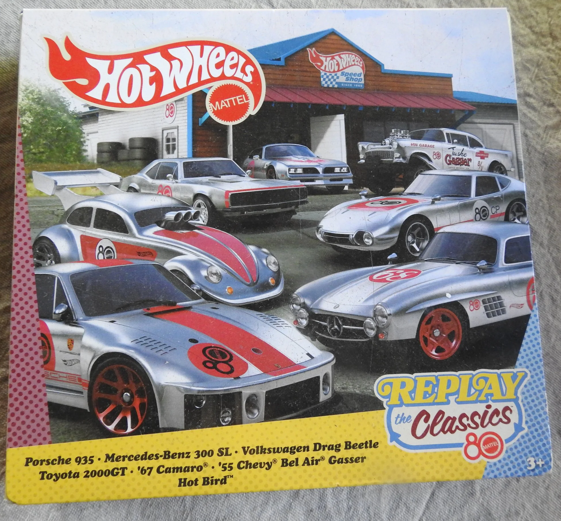 Hot Wheels 80th Anniversary Replay the Classics Set