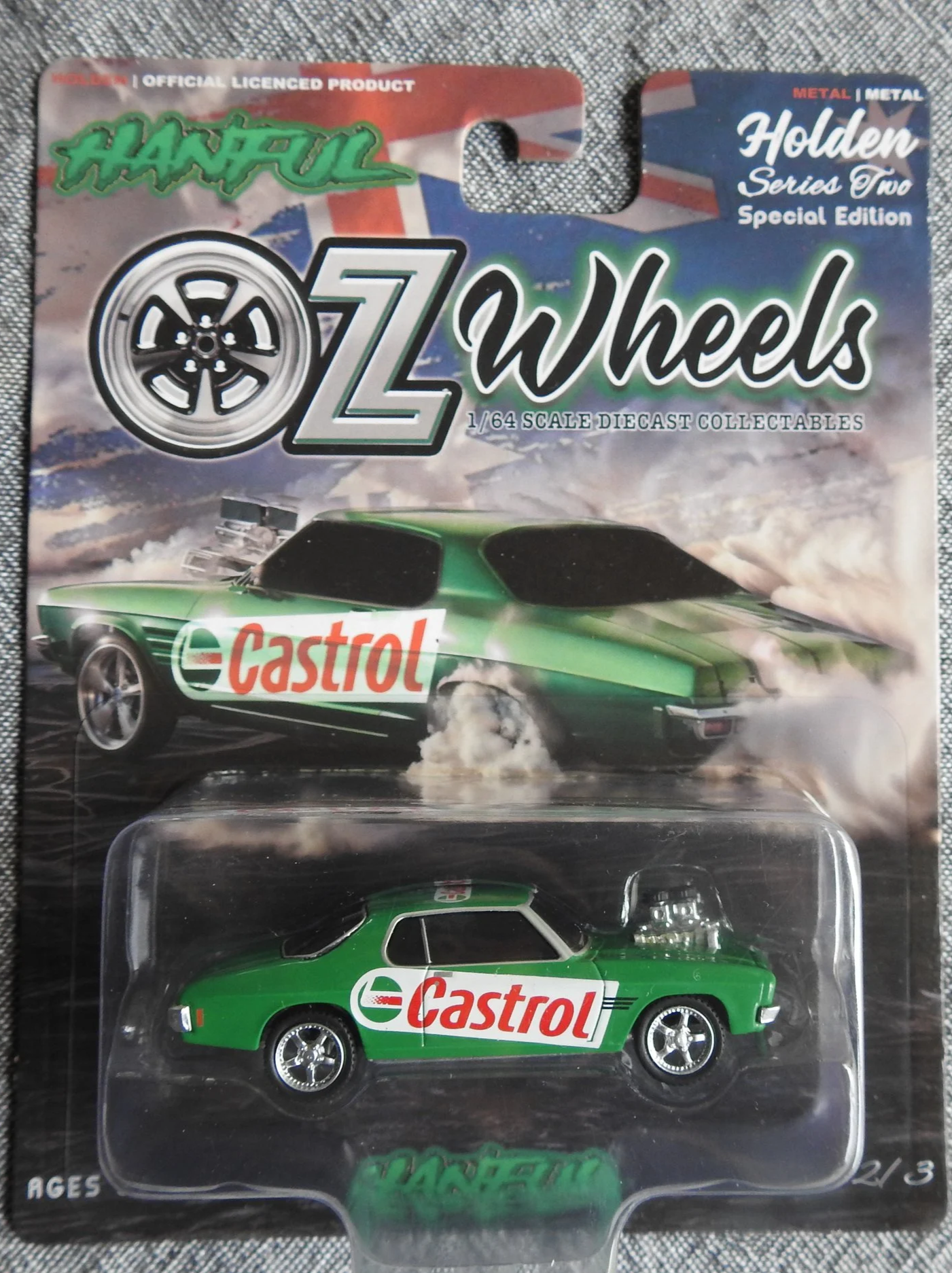 OZ Wheels Hanful Diecast Car - Special Edition