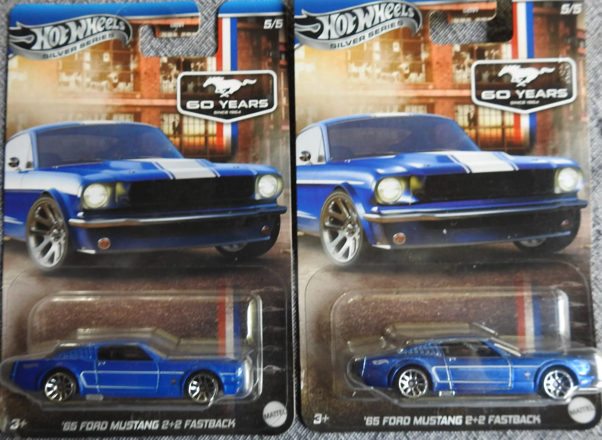 Hot Wheels Silver Series '65 Ford Mustang Fastback Chase