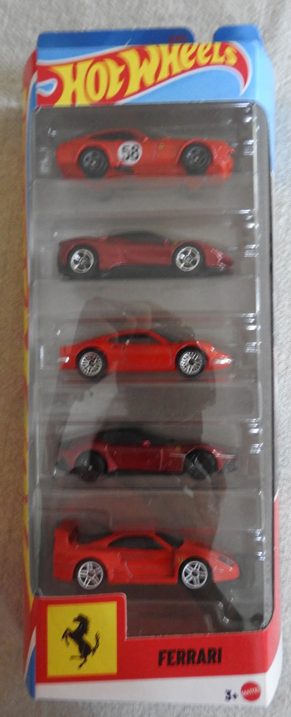 Hot Wheels Ferrari 5-Pack Collection