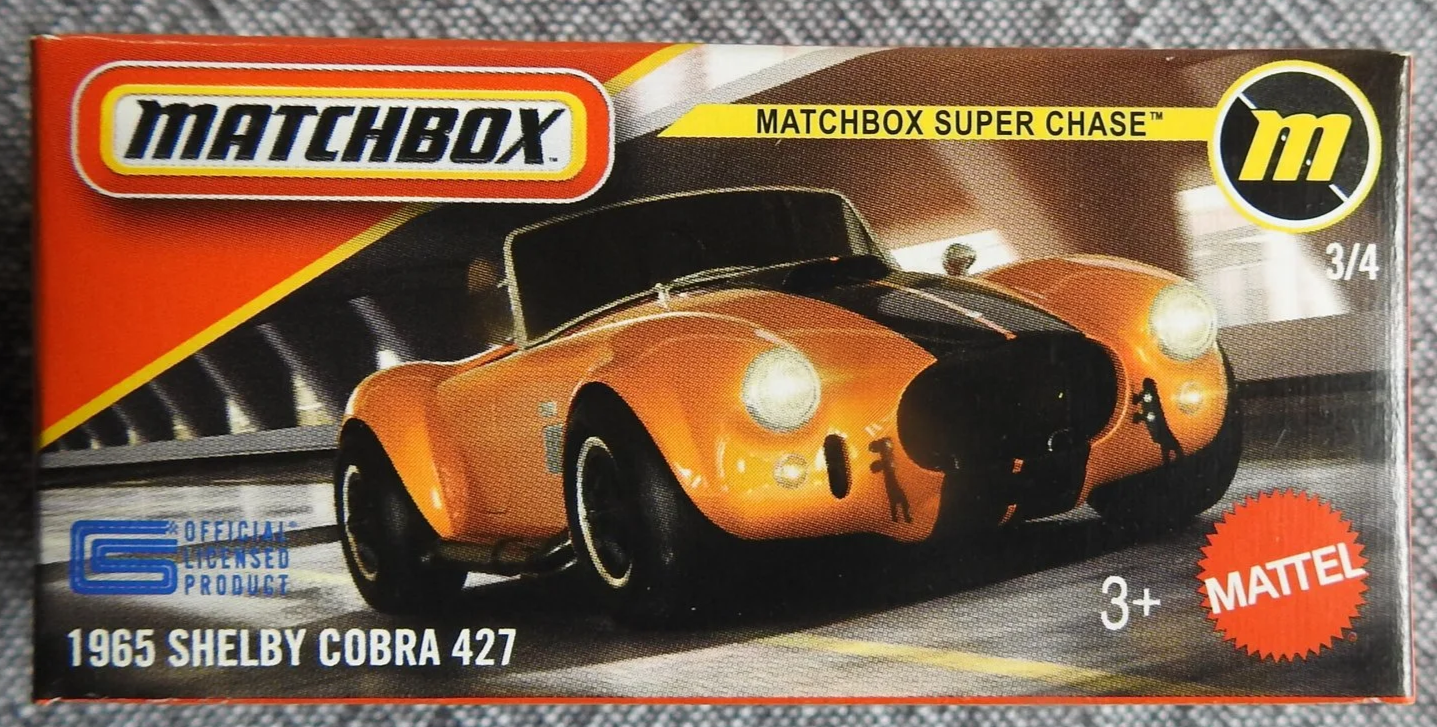 Matchbox Super Chase ‘65 Shelby Cobra