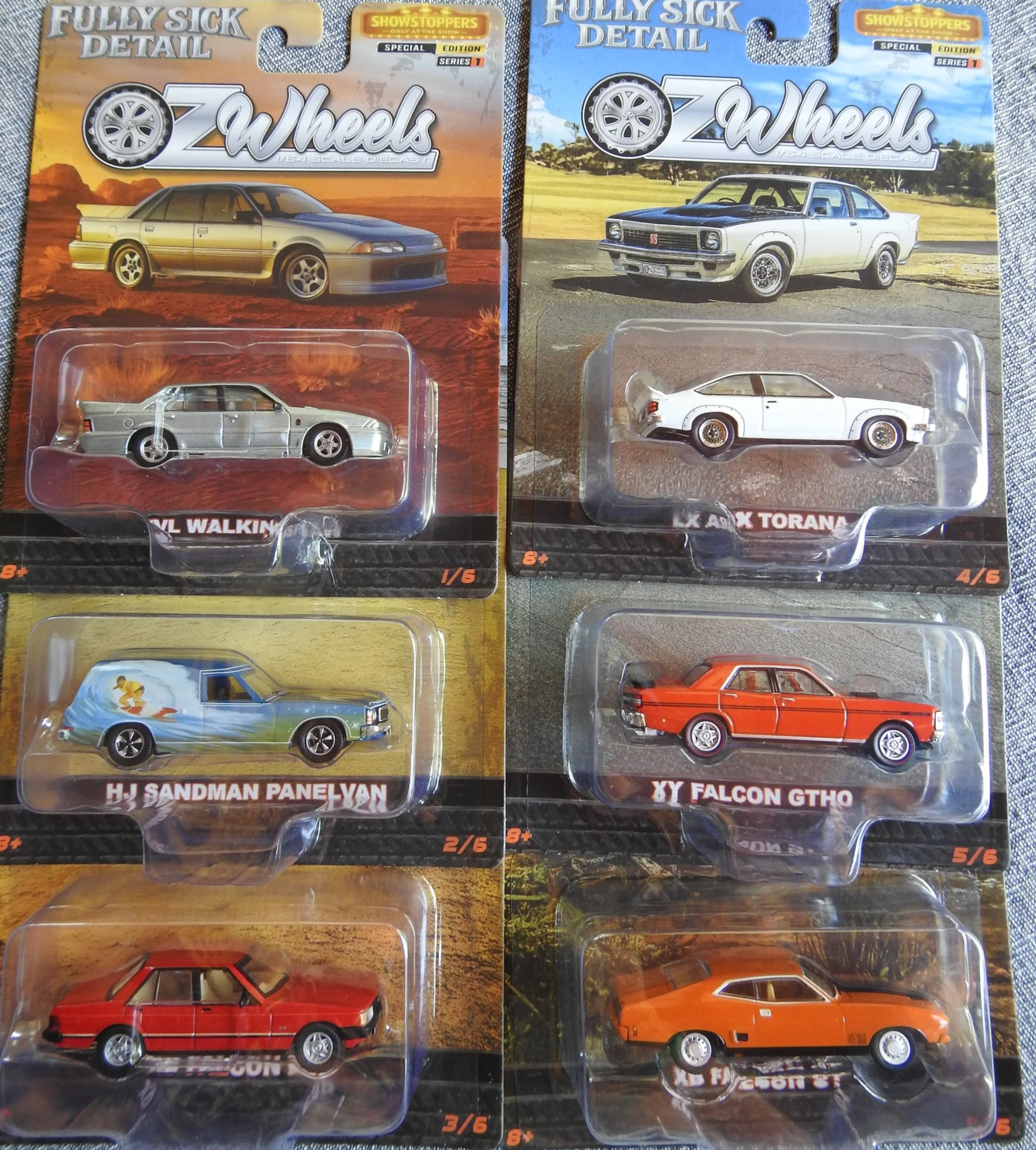 OZ Wheels FSD Showstoppers Set of 6