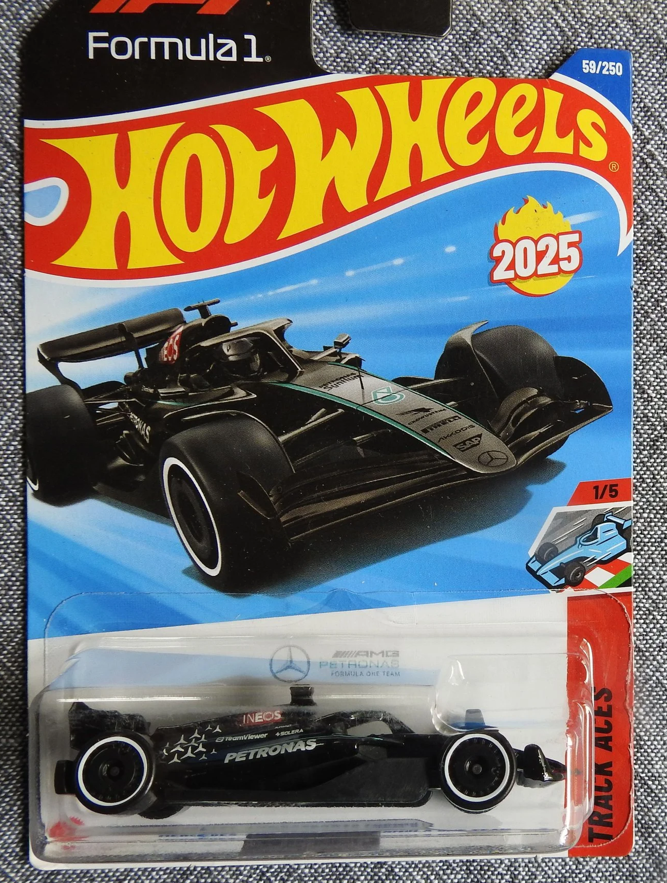 Hot Wheels Mercedes AMG Formula 1 Car
