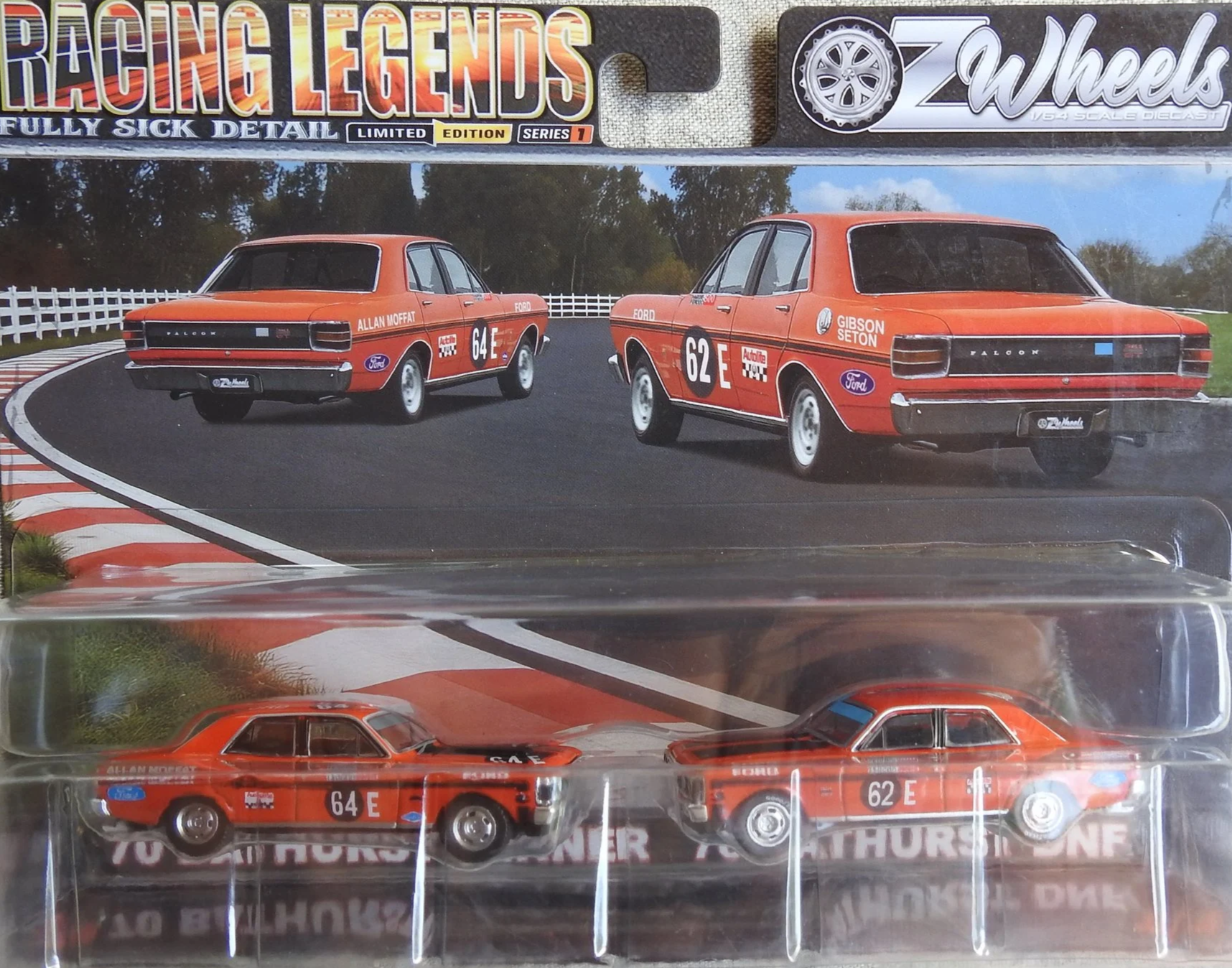 Oz Wheels Racing Legends Ford XW GTHO Twin Pack