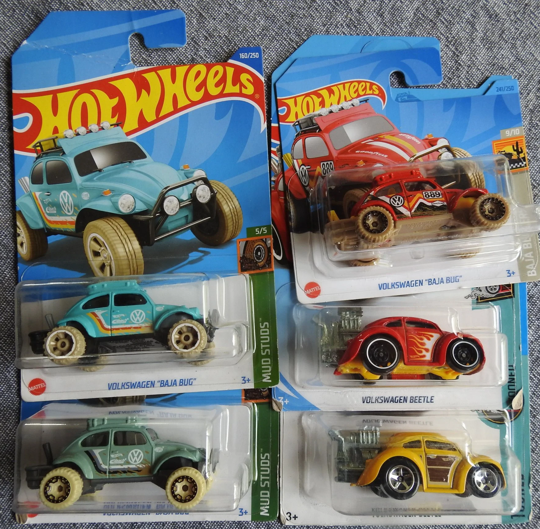 Hot Wheels VW Beetle Baja Bugs