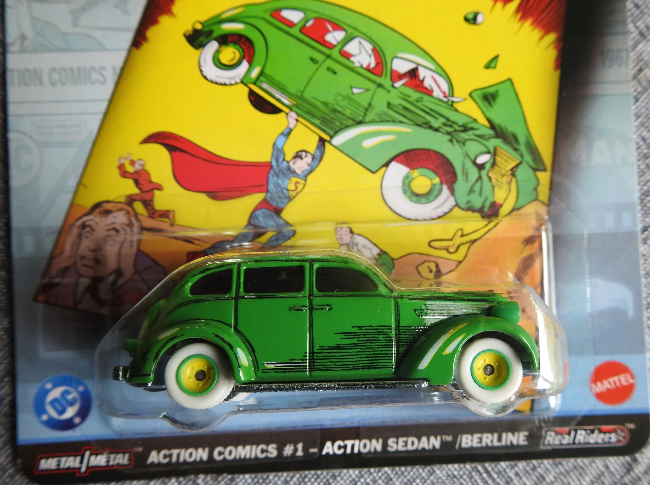 Hot Wheels Premium Action Comics Sedan