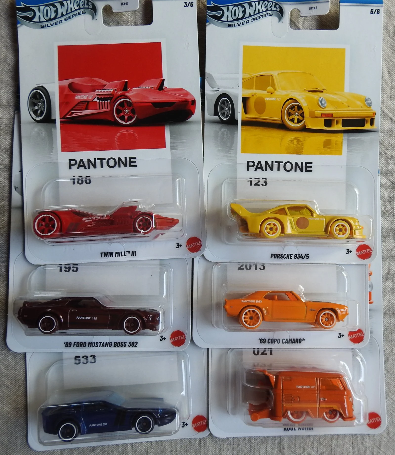 pantone nissan fairlady 69 ford mustang twin mill kool kombi 69 copo camaro porsche 934
